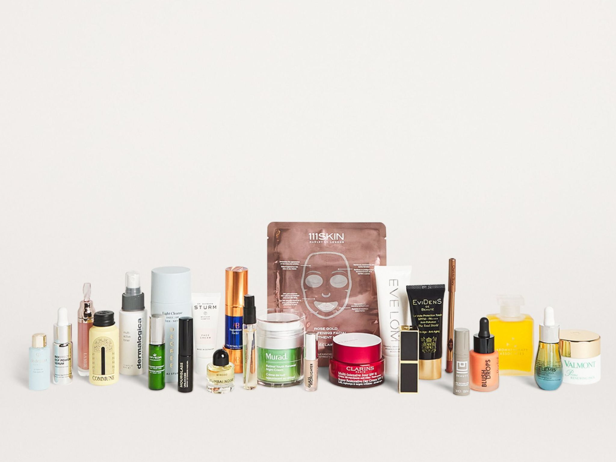 All the products inside the Harrods beauty advent calendar worth £1,600