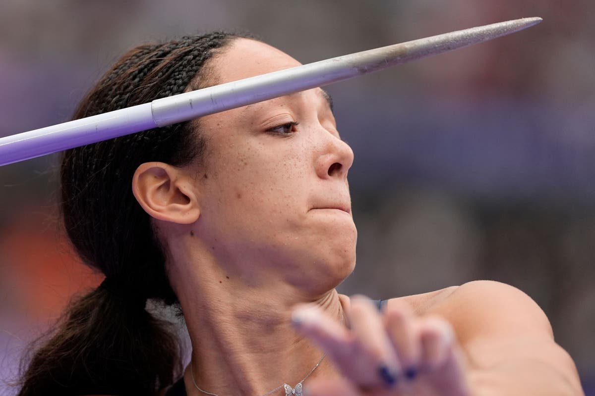 Katarina Johnson-Thompson gold hopes fade as she slips to second after javelin
