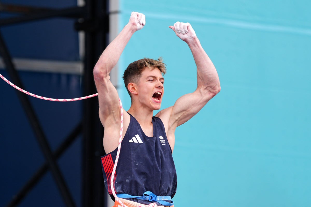 Toby ‘Terminator’ Roberts seals gold for GB after judgment day in climbing