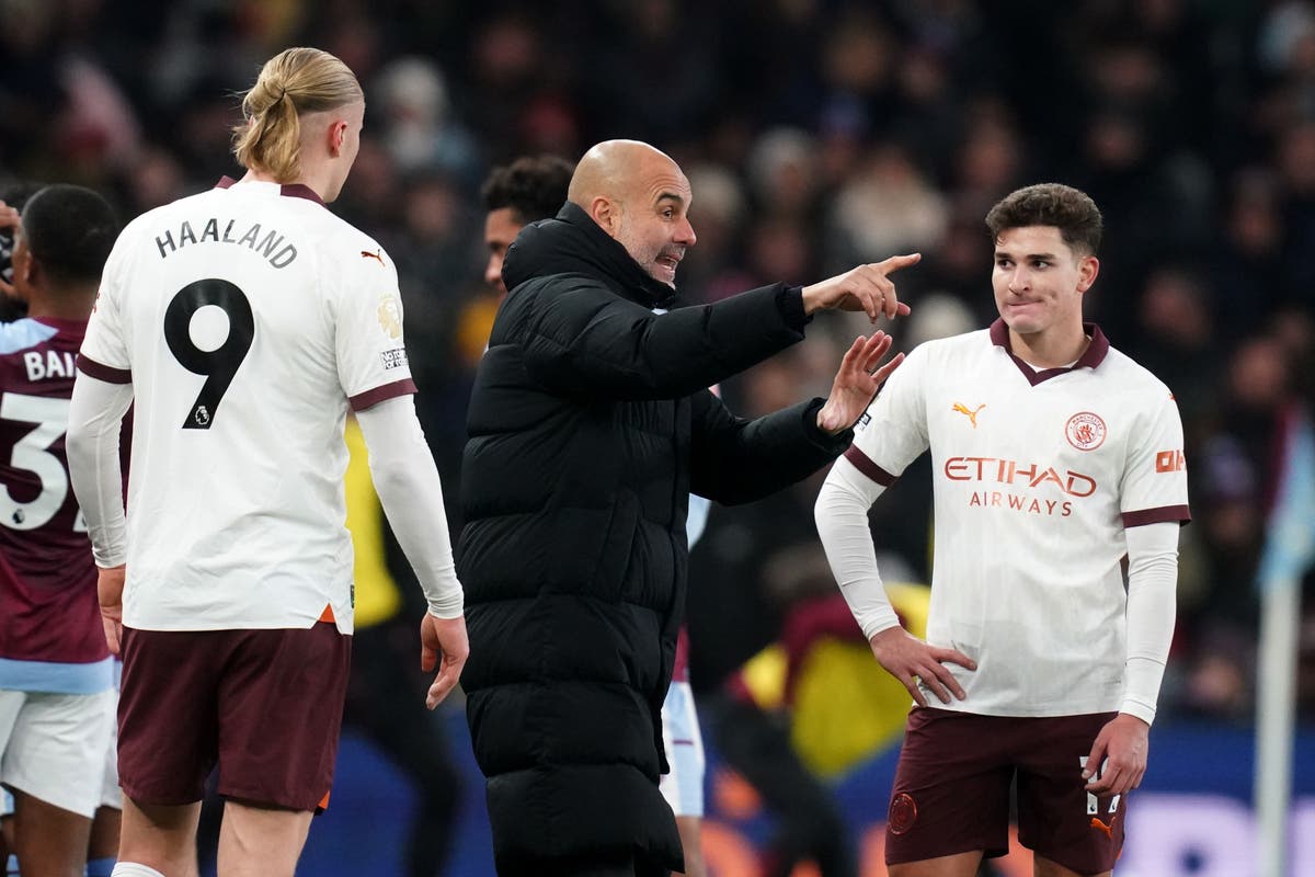 Man City boss Pep Guardiola hopes Julian Alvarez finds &lsquo;happiness&rsquo; at Atletico