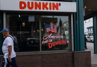 A Dunkin Donuts store in the Coney Island neighborhood of New York City