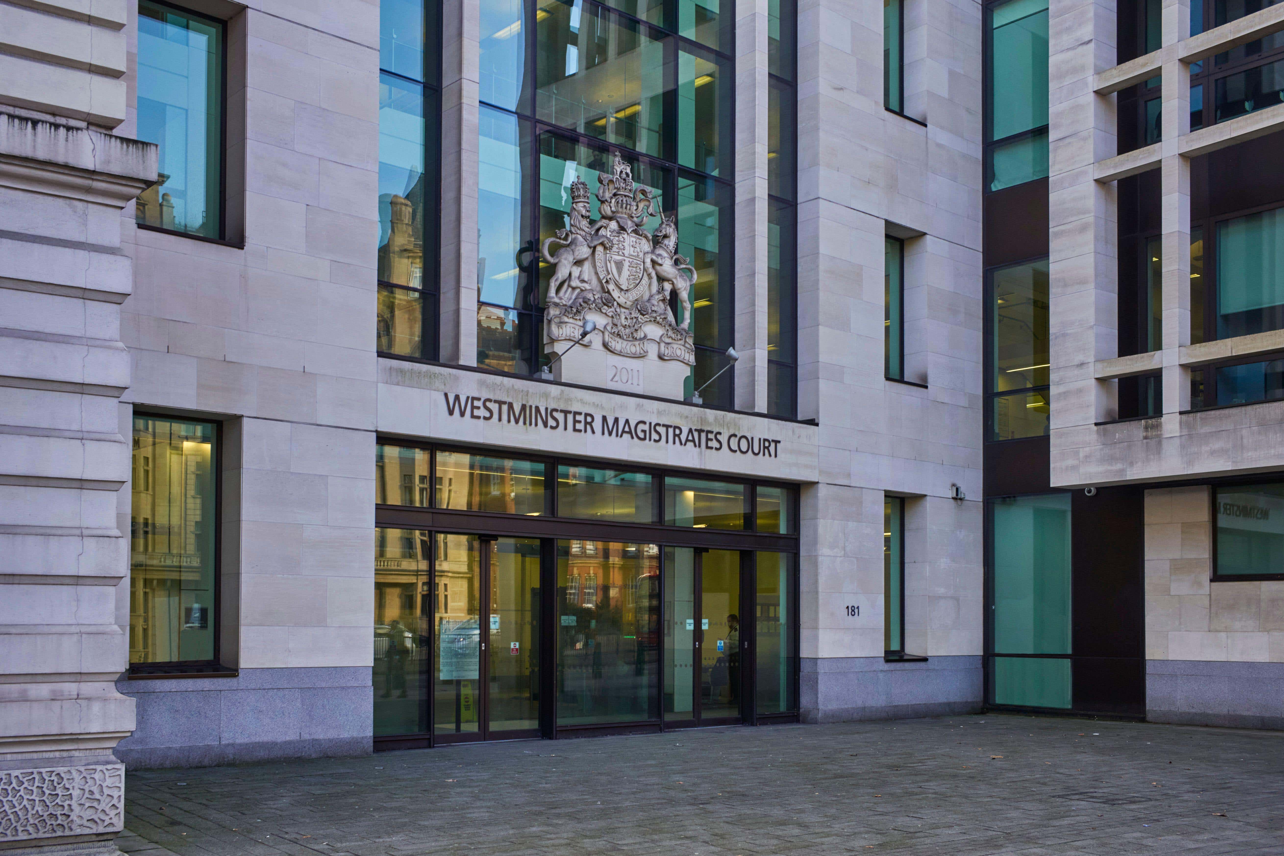 Ricky Jones appeared at Westminster Magistrates’ Court (Alamy/PA)