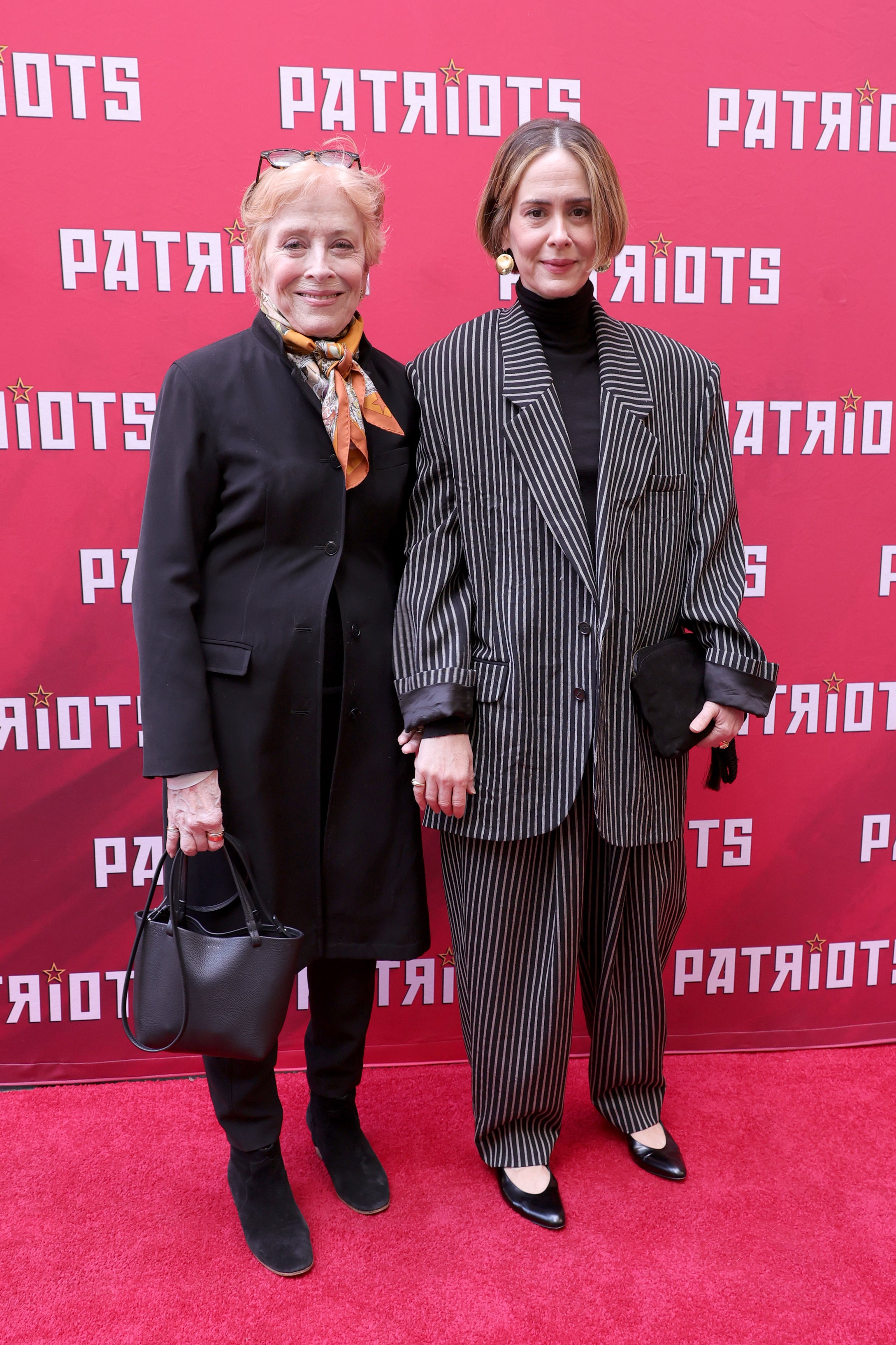 Holland Taylor and Sarah Paulson attend the 