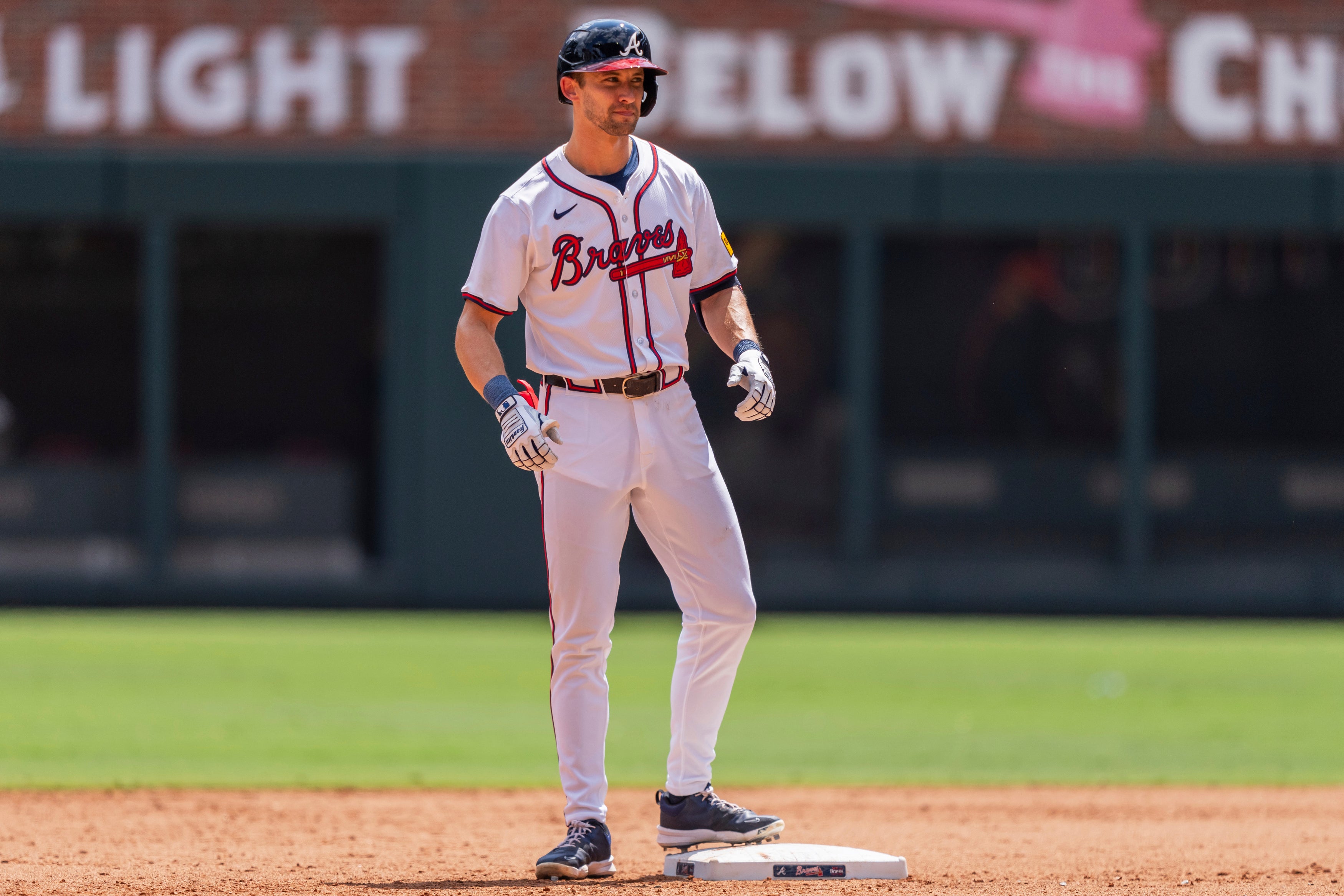 Brewers Braves Baseball