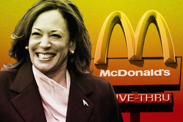 <p>Vice President Kamala Harris briefly worked at McDonald’s while in college</p>