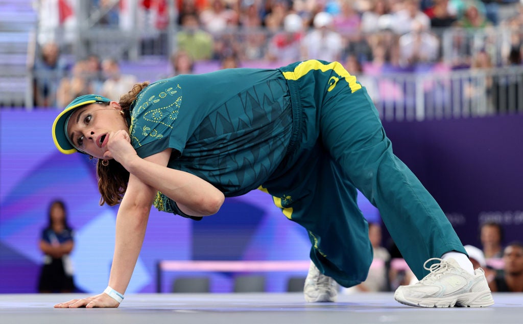 B-Girl Raygun stole the show at the first breaking competition at the Olympics