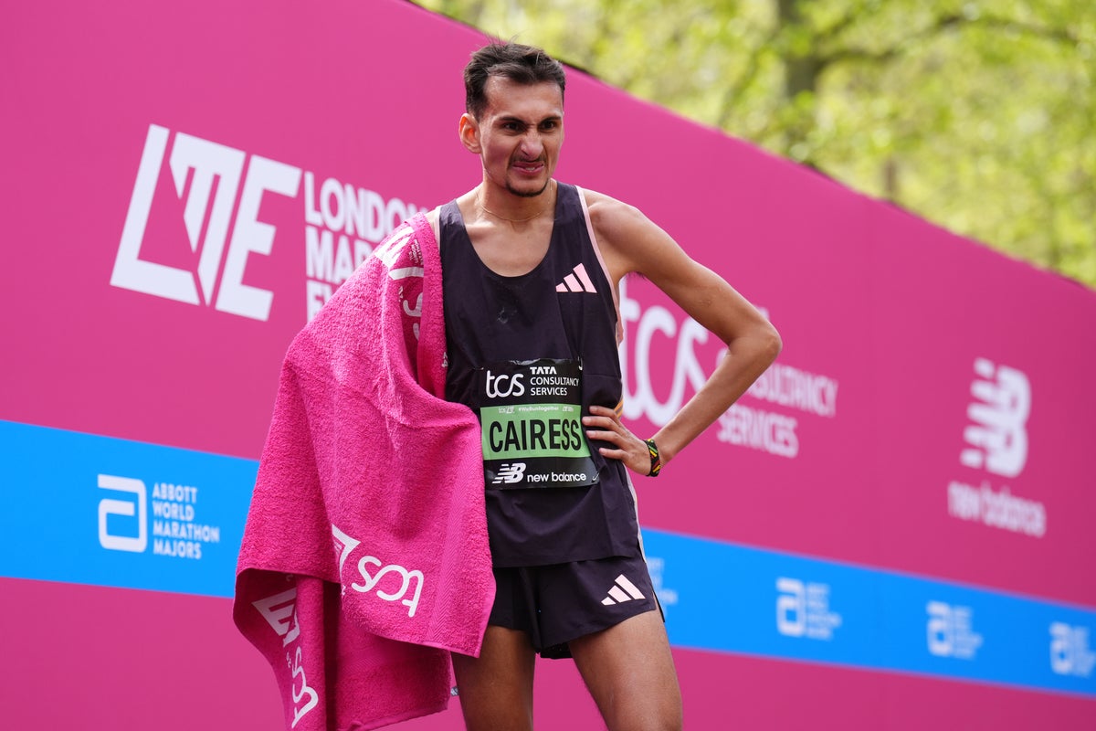 British hopeful Emile Cairess ruled out of London Marathon by injury