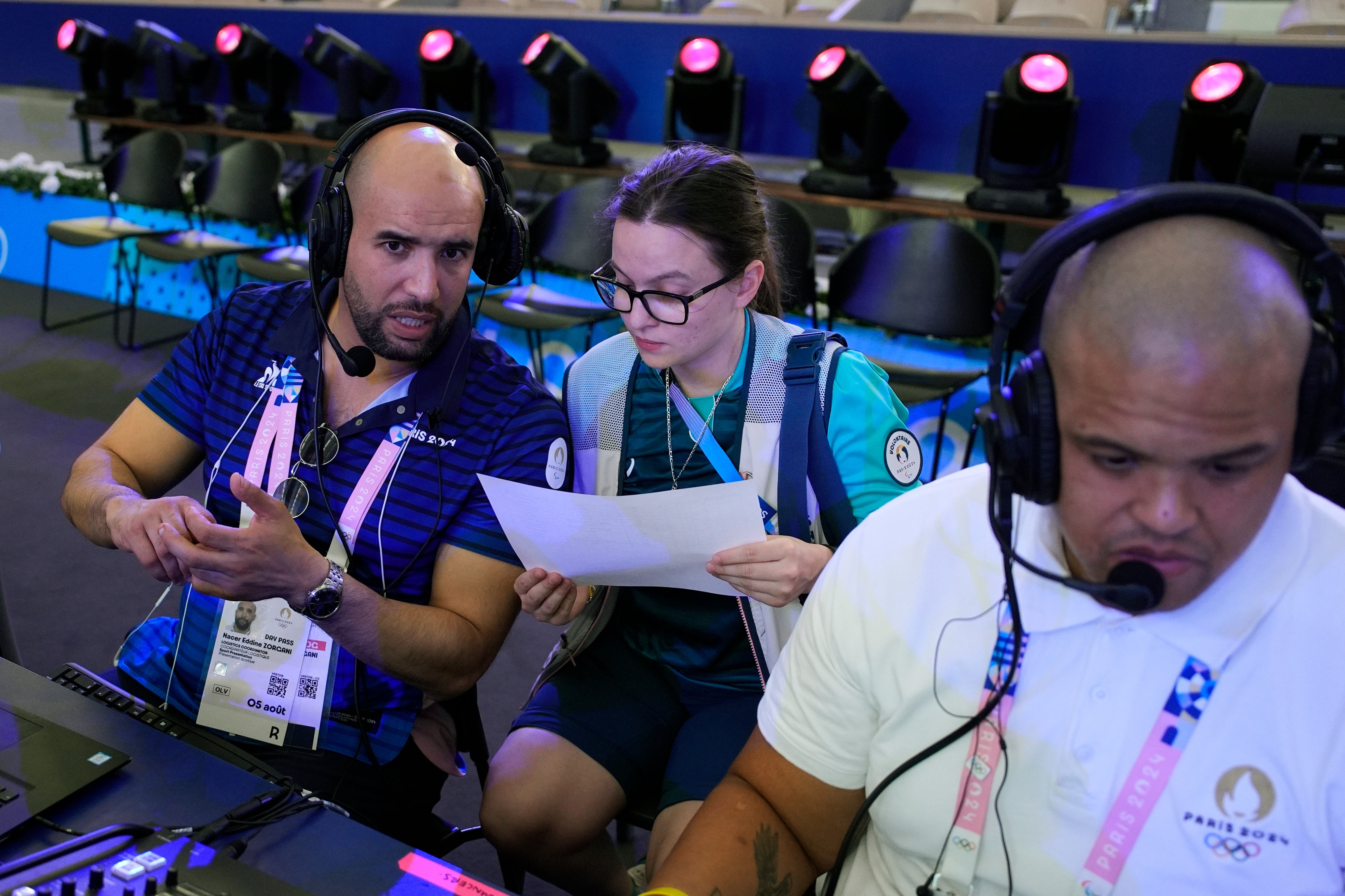 Paris Olympics Blind Boxing Announcer