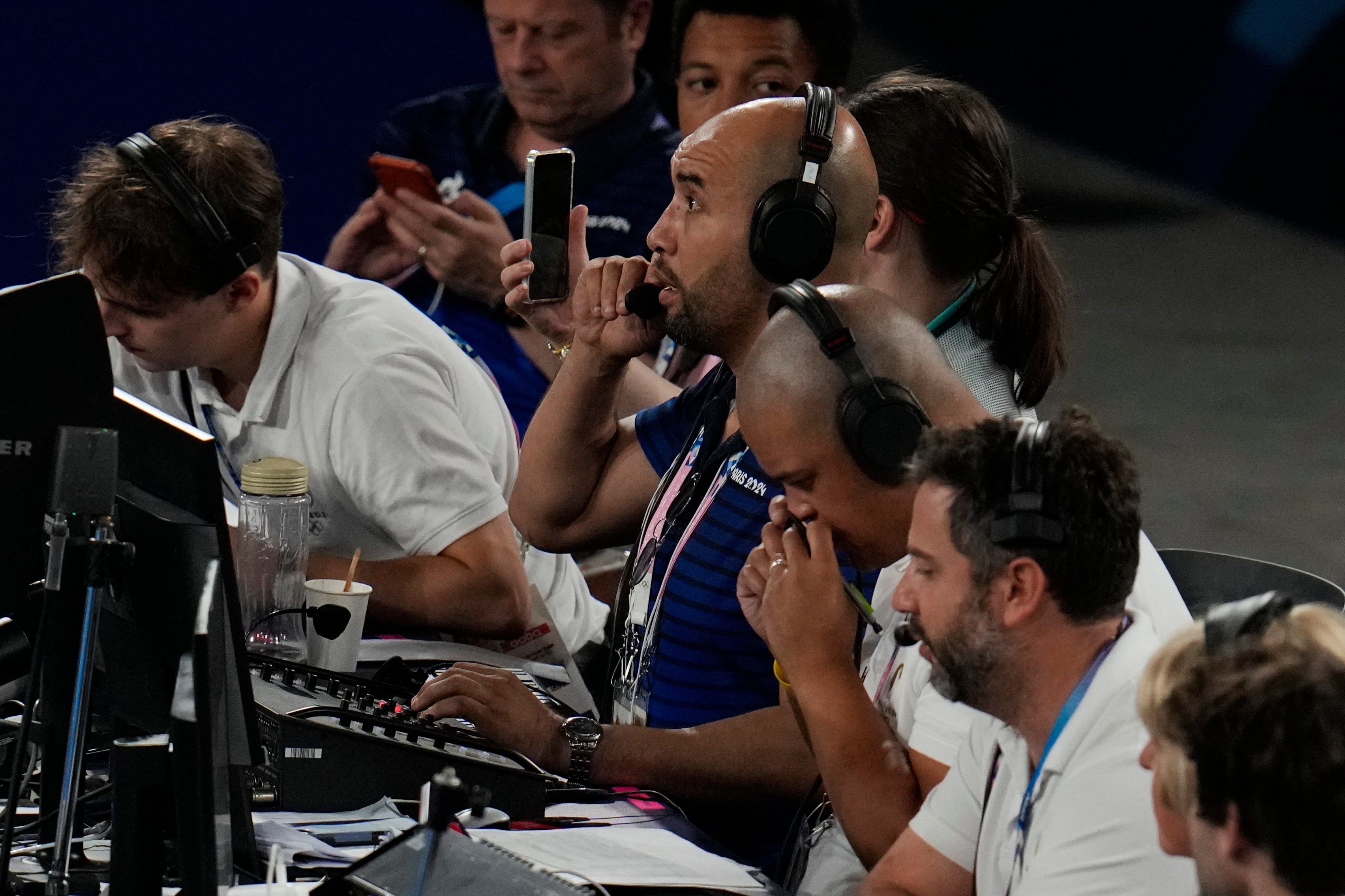 Paris Olympics Blind Boxing Announcer