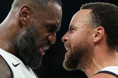 Olympics basketball LIVE: USA v France updates as NBA stars LeBron James and Victor Wembanyama face off