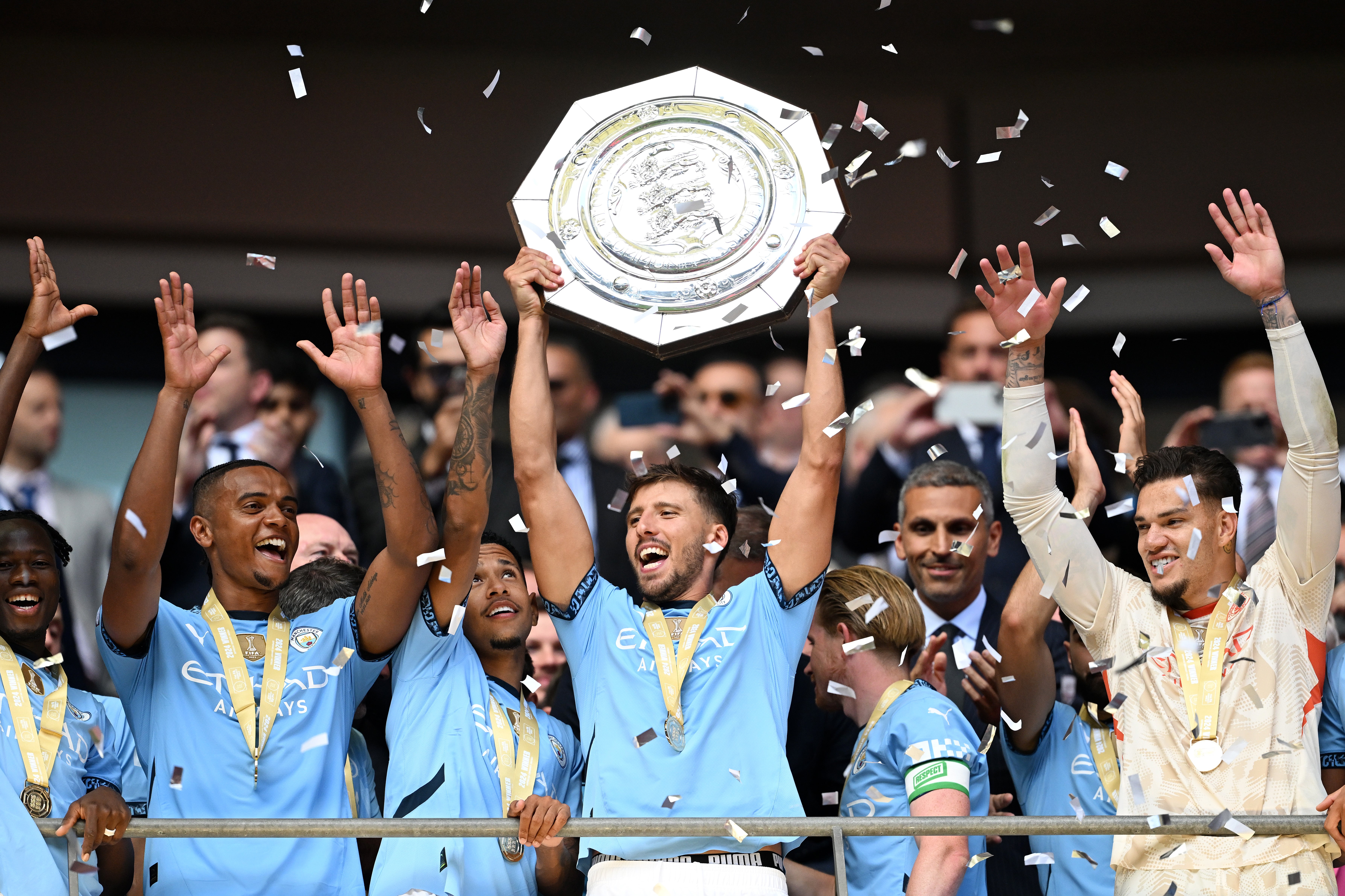 Manchester City had not won a Community Shield since 2019