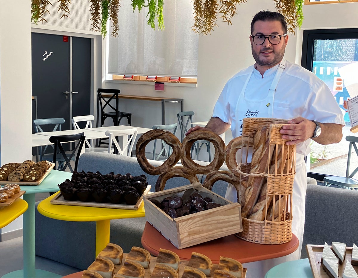 The gold medal goes to ... the chocolate muffin. At the Olympic village, the bakery shines