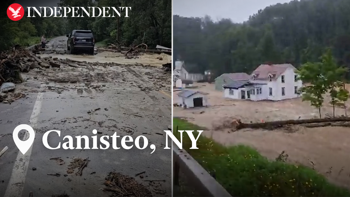 Tropical Storm Debby moves through New York state causing major flood damage