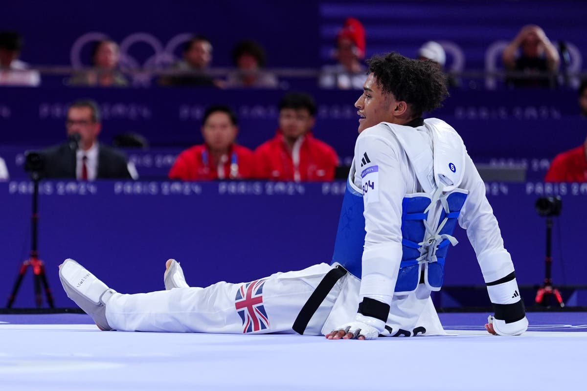 Caden Cunningham Wins Silver in Taekwondo at Paris Olympics