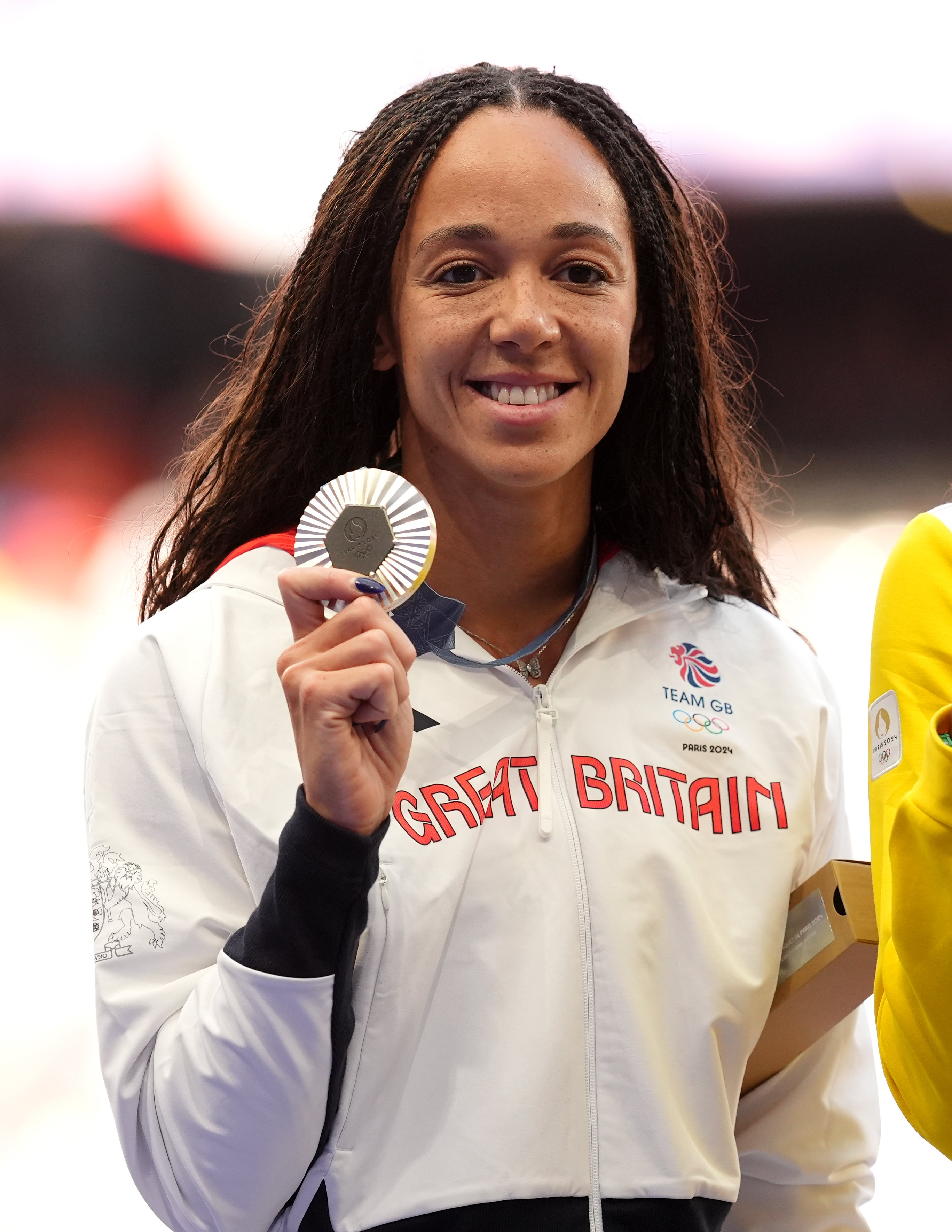 Johnson-Thompson secured her first Olympic medal at her fourth Olympics (Martin Rickett/PA)