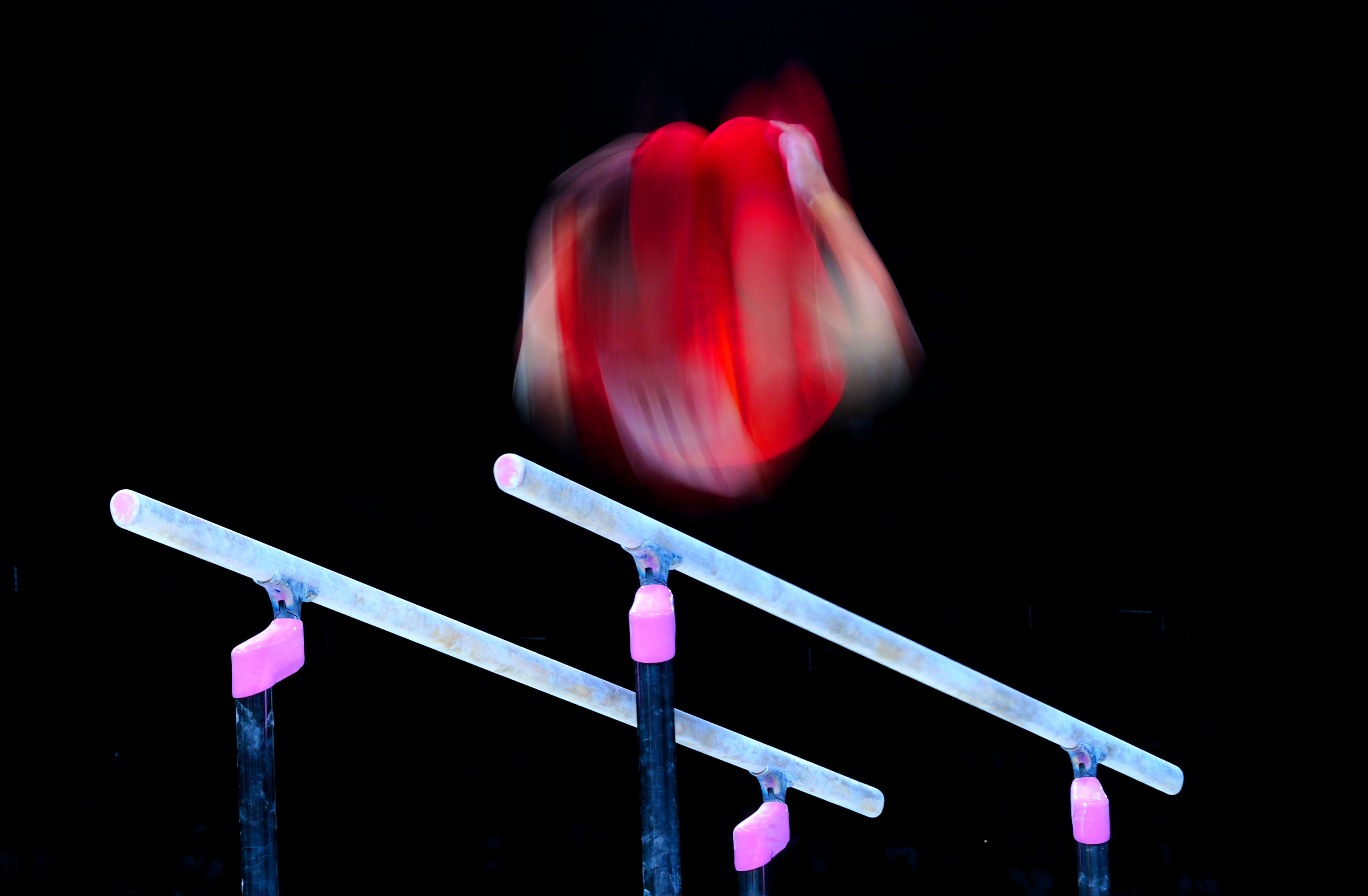 Athletes on the gymnastics team would be forced to do strenuous exercises as a form of punishment, a suit claims.