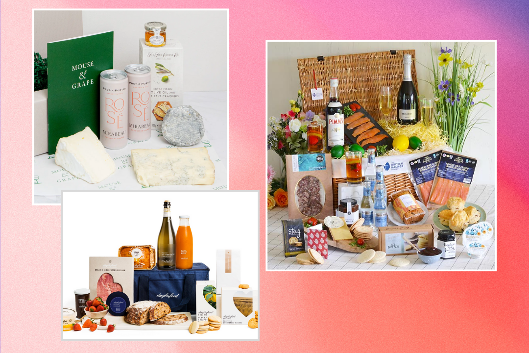 From champagne and cheese hampers to afternoon teas delivered to your door