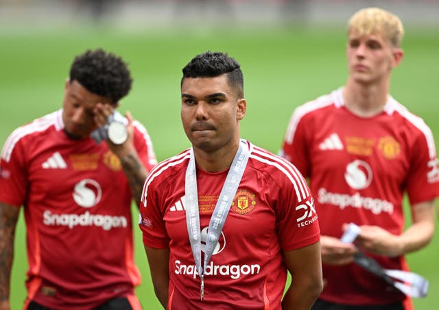 <p>Manchester United lost at Wembley but may have discovered how best to utilise Casemiro’s talents</p>