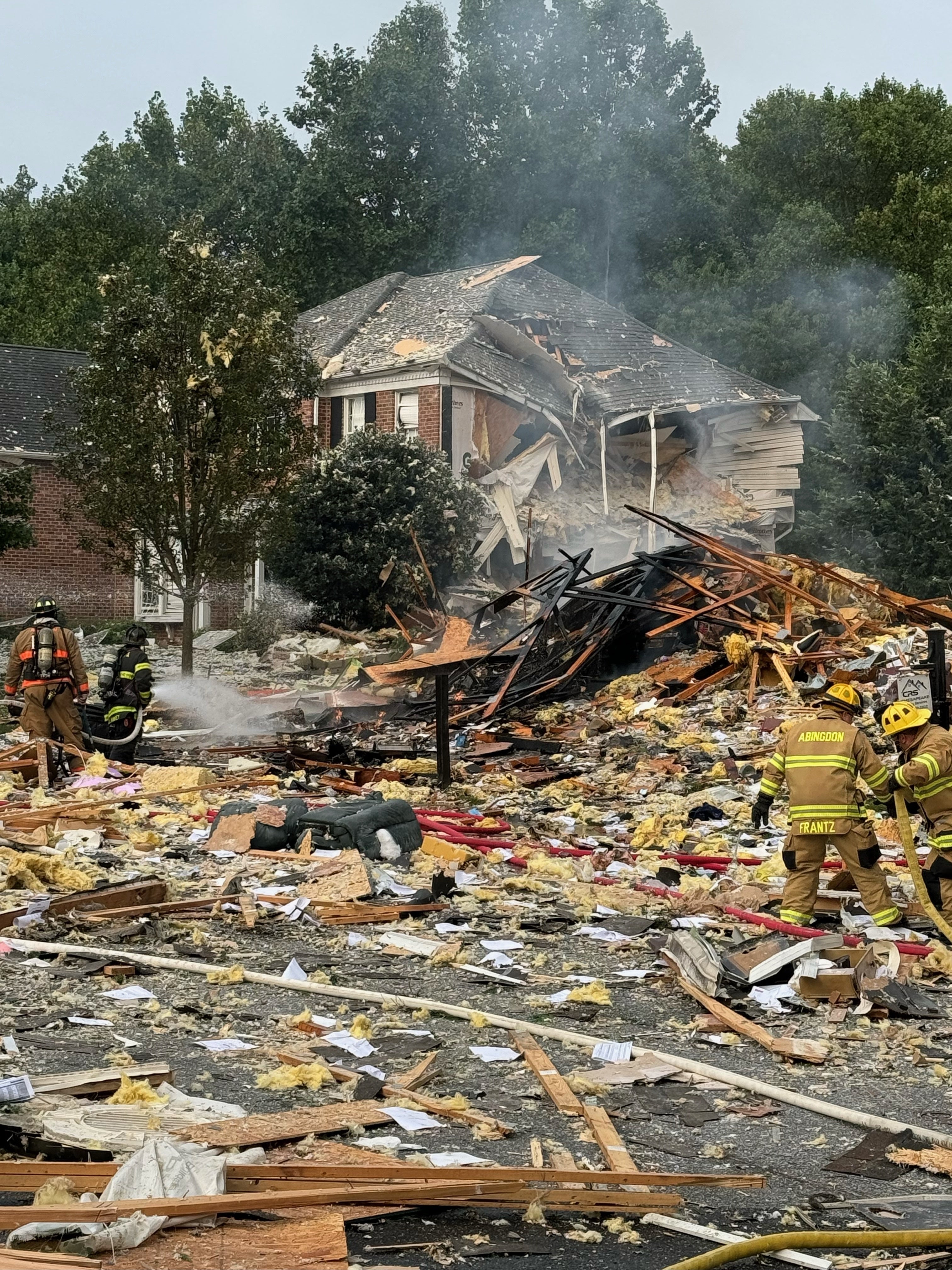 One person was killed after a house exploded in Maryland, officials say.