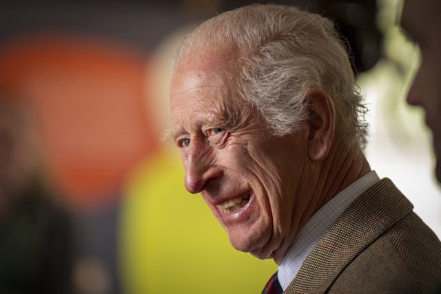 The statement from Charles was released ahead of the closing ceremony (Jane Barlow/PA)