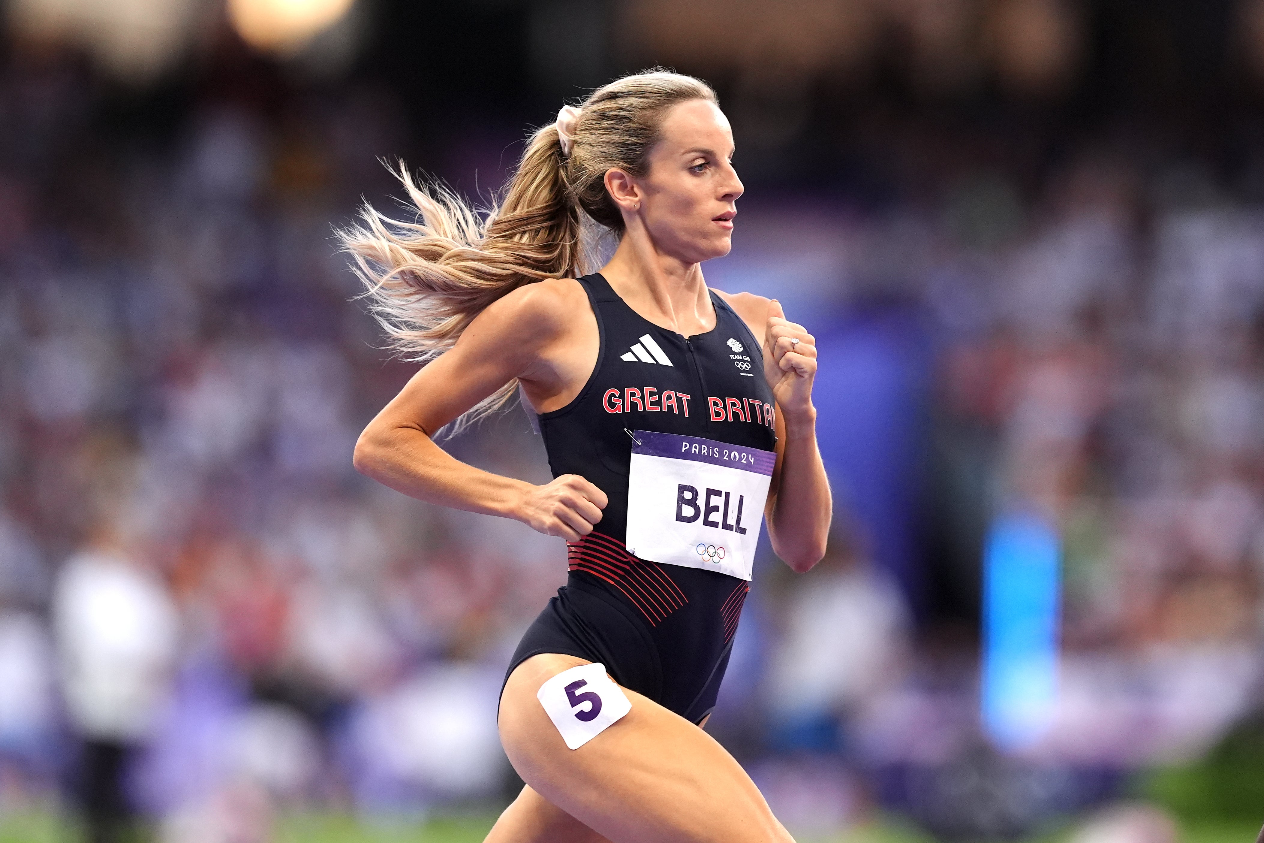 Hunter Bell in action for Team GB at the Paris Olympics in 2024