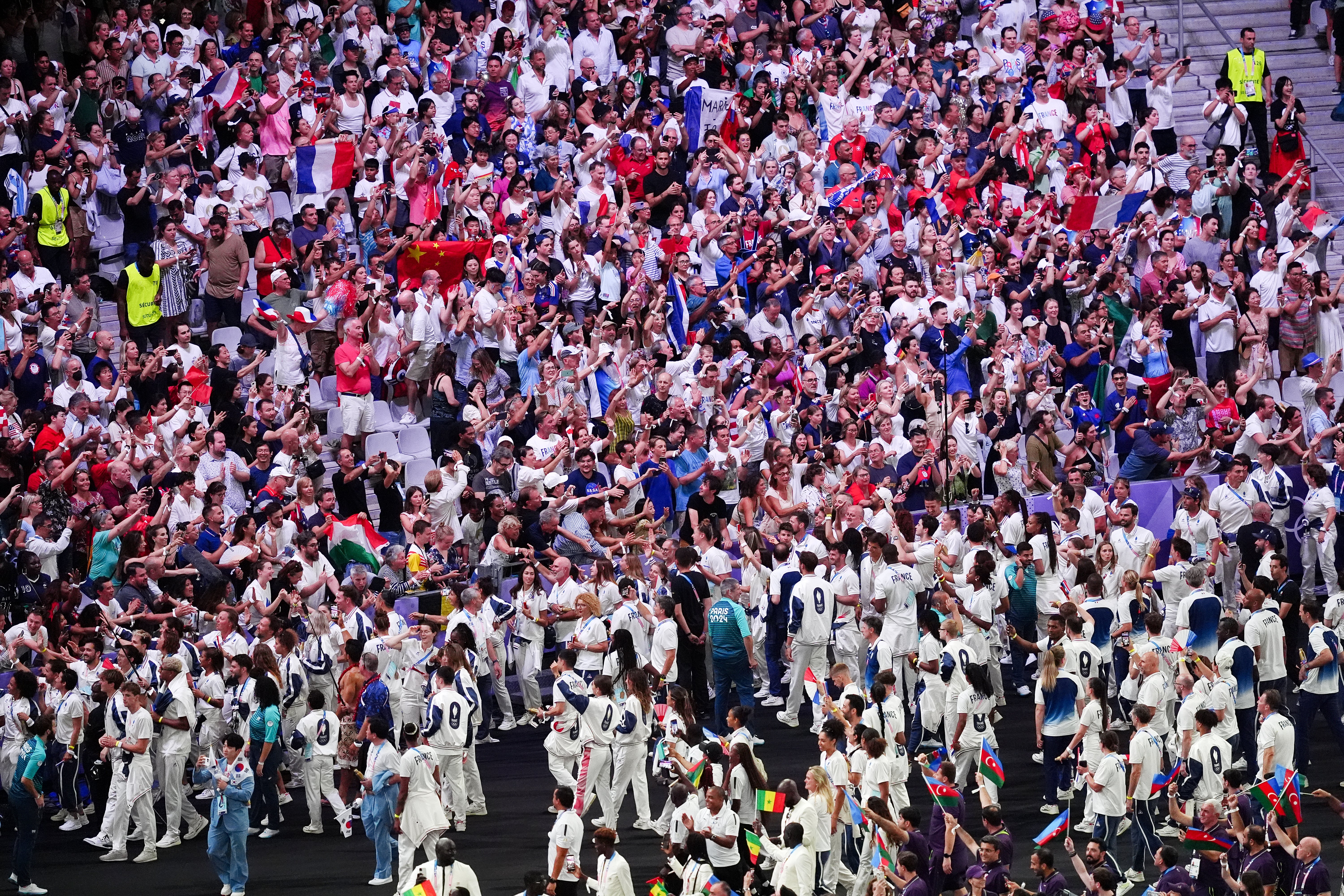 France enjoyed a spectacularly successful home Olympics (David Davies/PA)