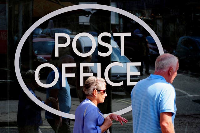 Post offices handled a record amount of cash in July, with transactions totalling £3.77 billion (Rui Vieira/PA)