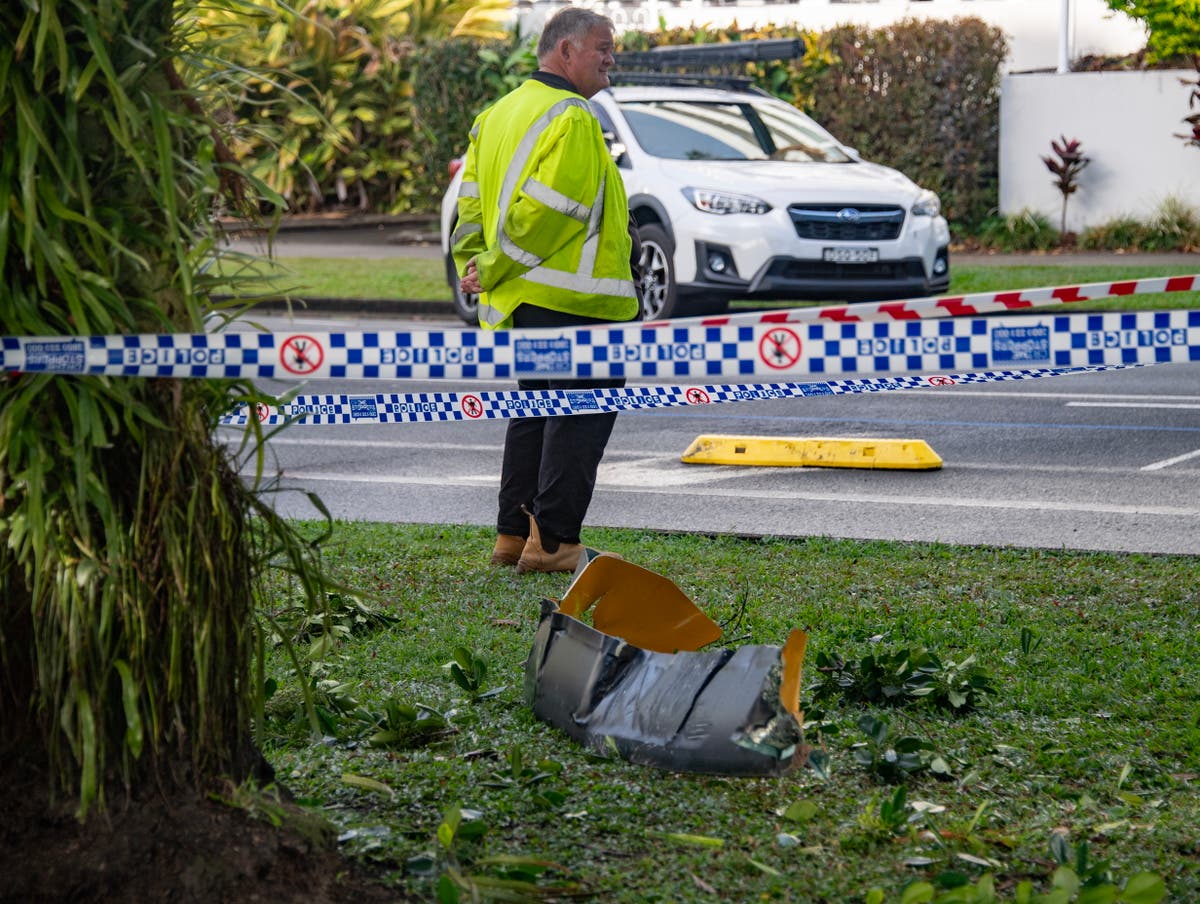 Pilot dies when helicopter crashes into roof of Double Tree Hilton hotel in Australia