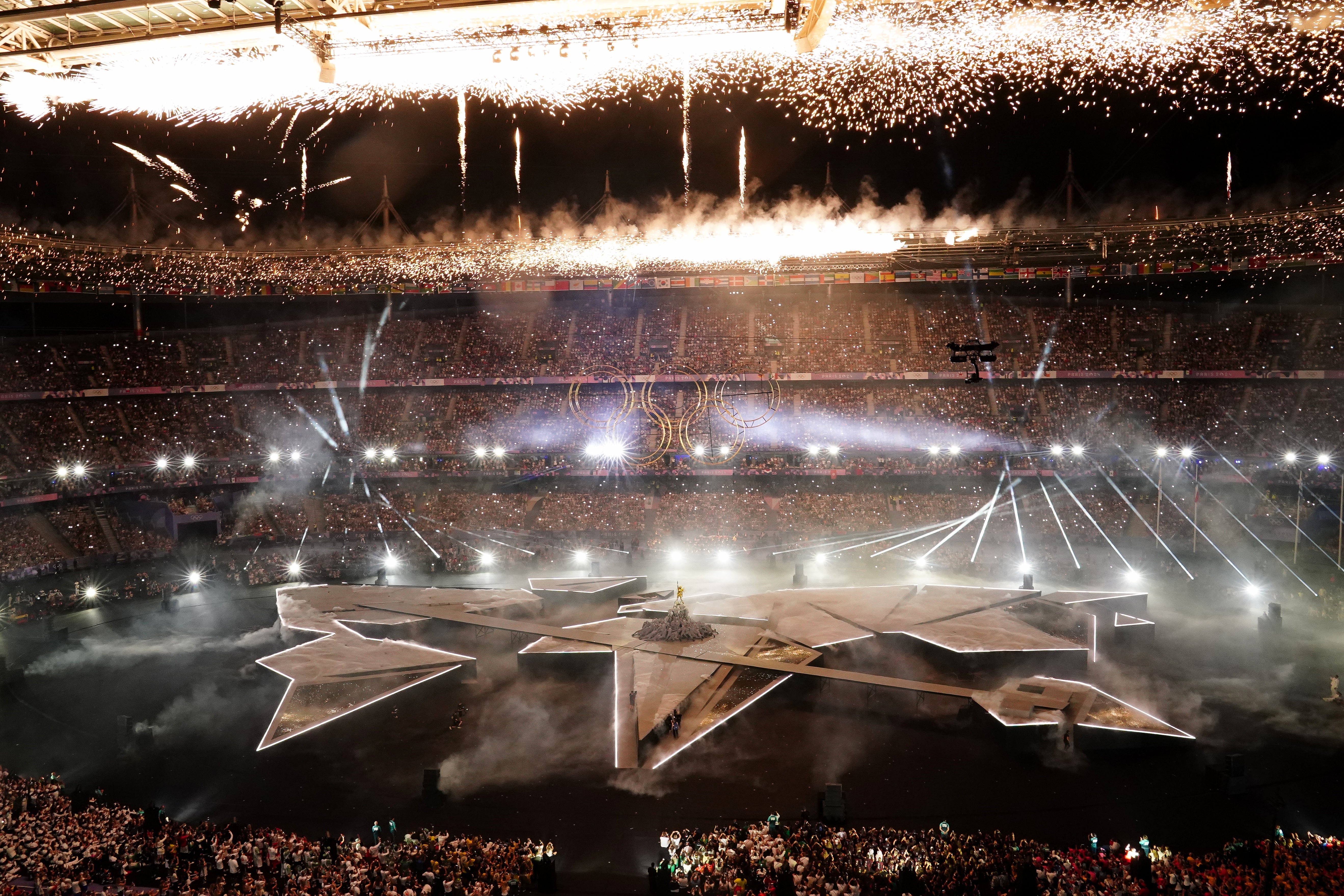 Olympics closing ceremony took place at the Stade de France