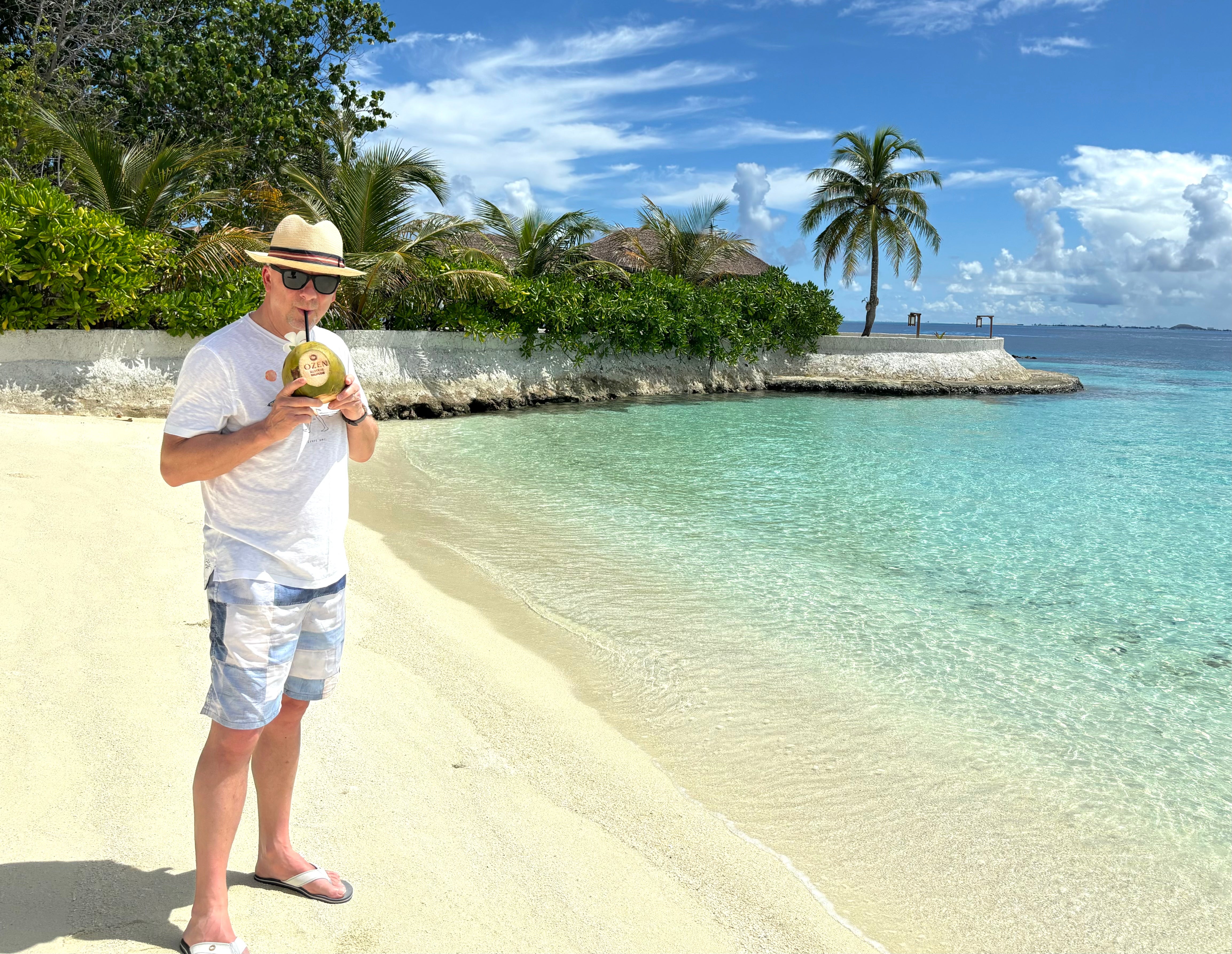 Chris at Bolifushi (Chris Wiltshire/PA)