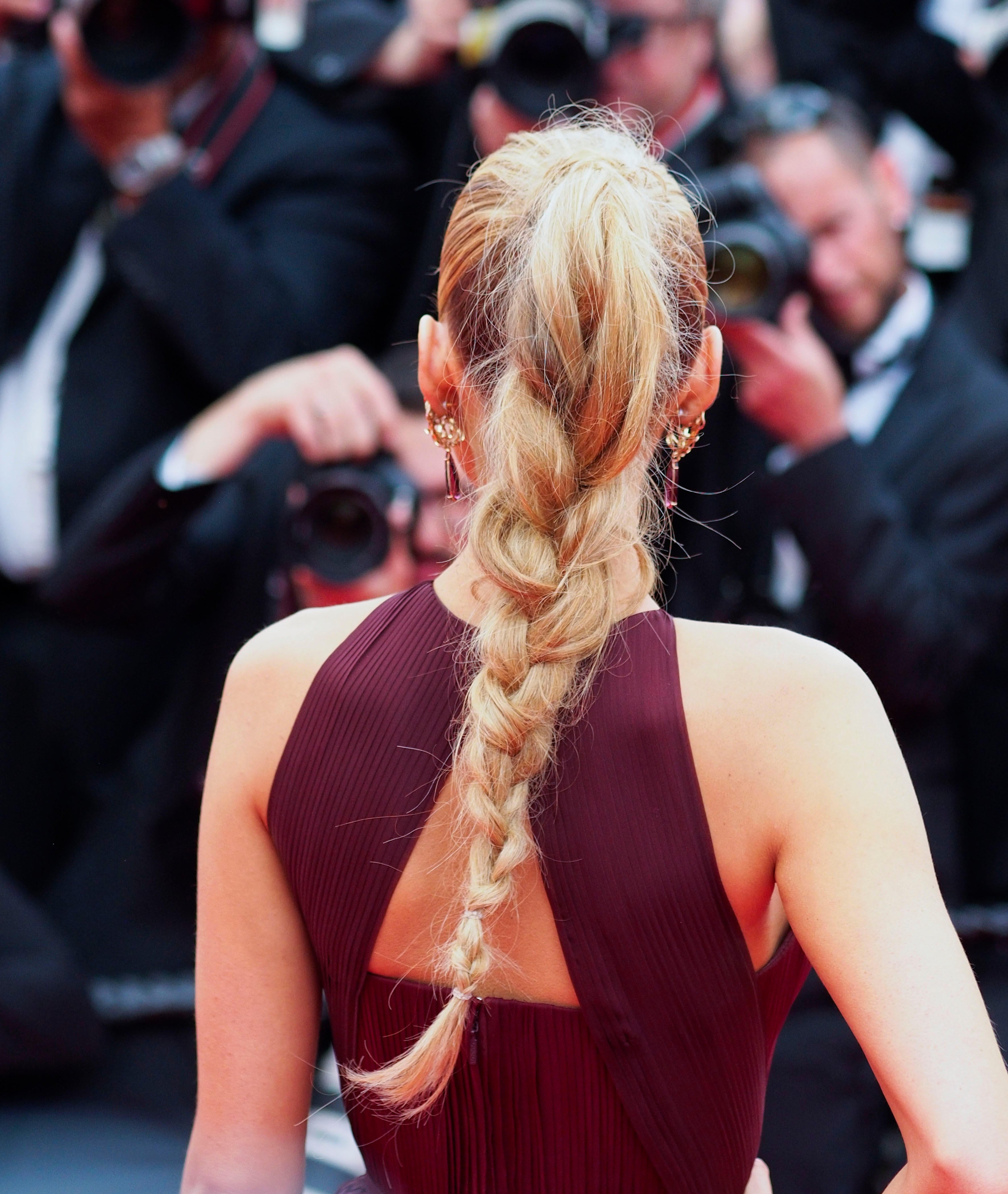 Blake Lively often sports ponytails on red carpets (Alamy/PA)