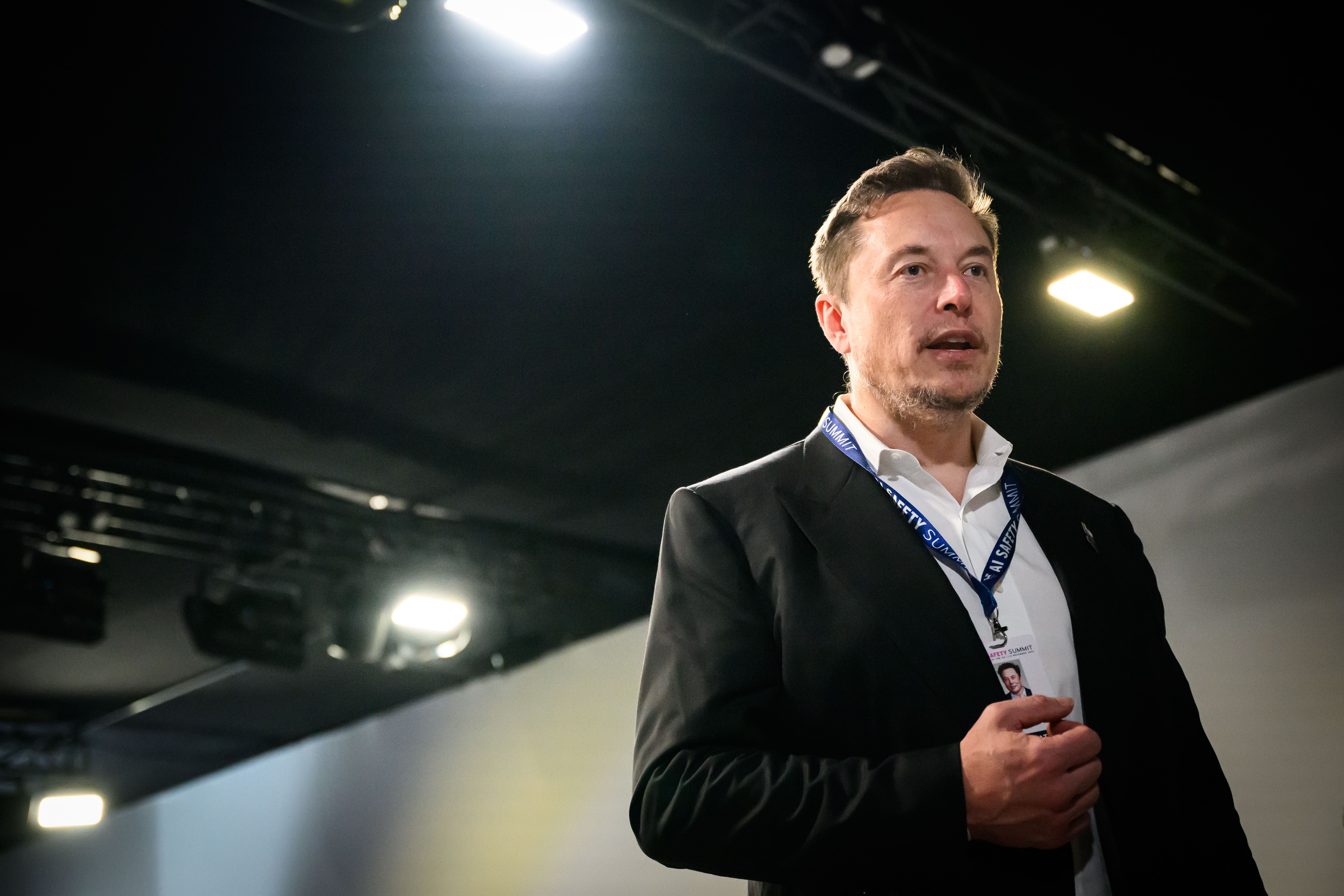 Elon Musk, owner of X, formerly Twitter (Leon Neal/PA)