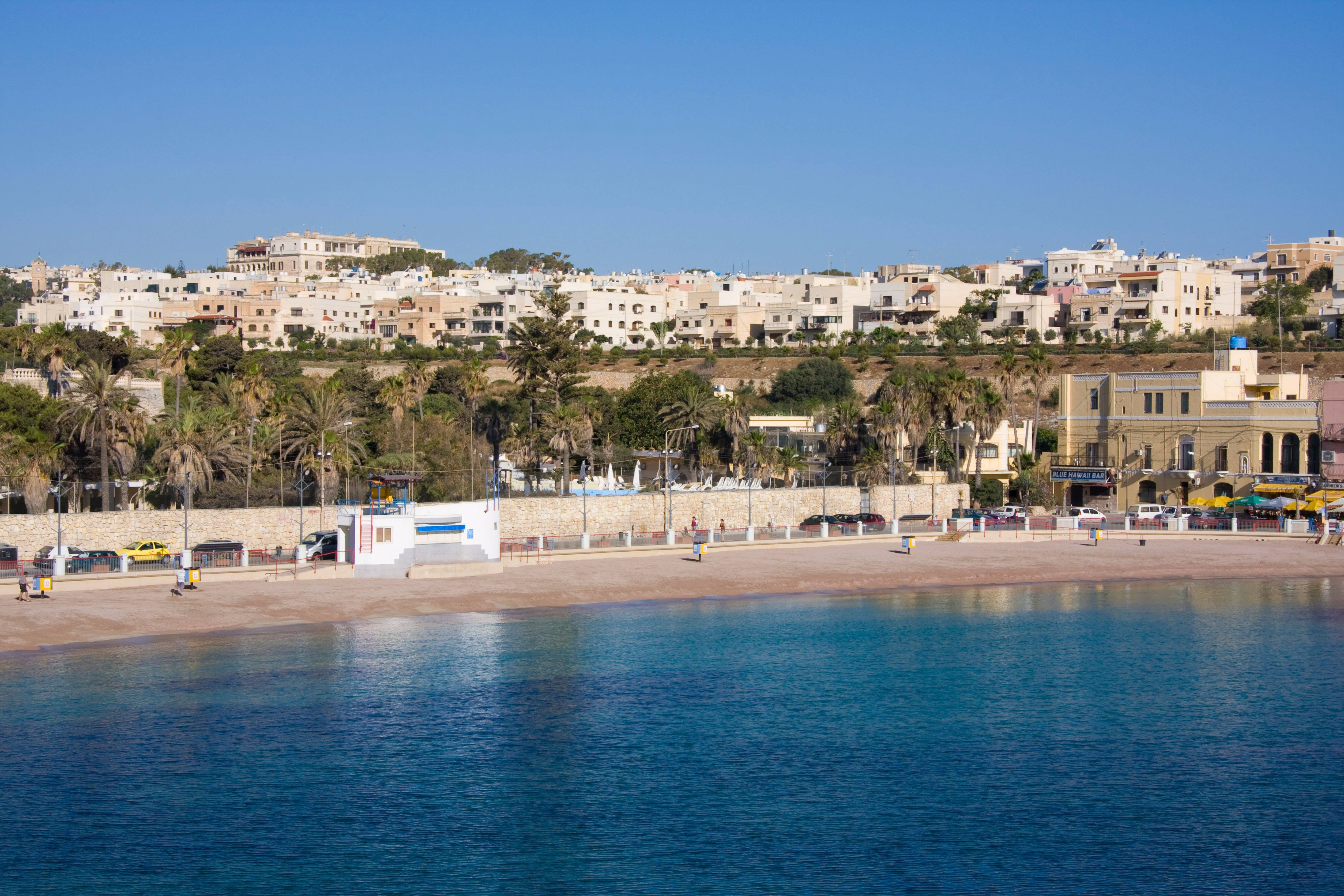 Police said the man was shot along the shoreline in St Julian’s in Malta (Alamy/PA)