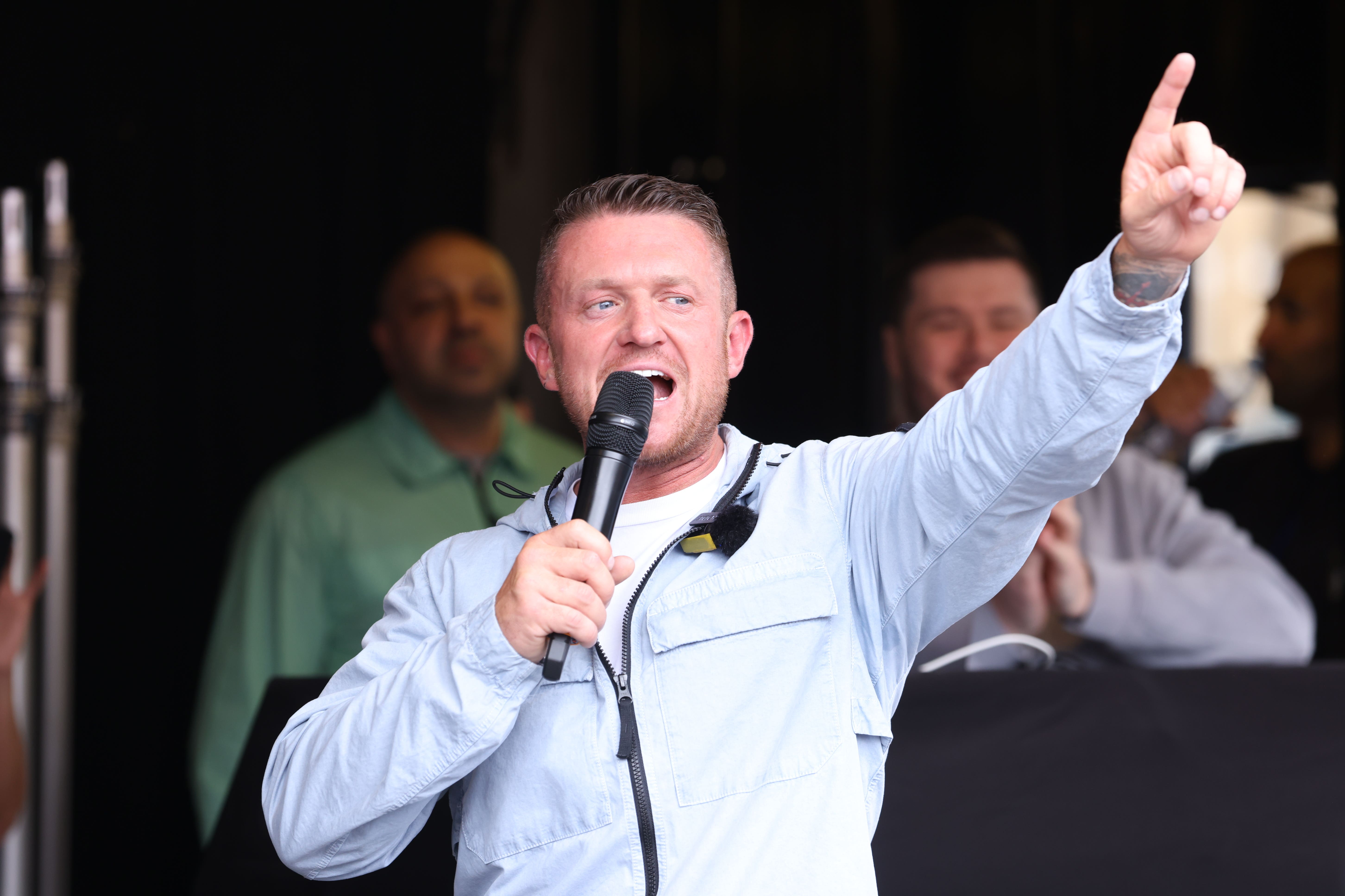 Omar Abdirizak is alleged to have made a video about Stephen Yaxley Lennon aka Tommy Robinson (David Parry/PA)