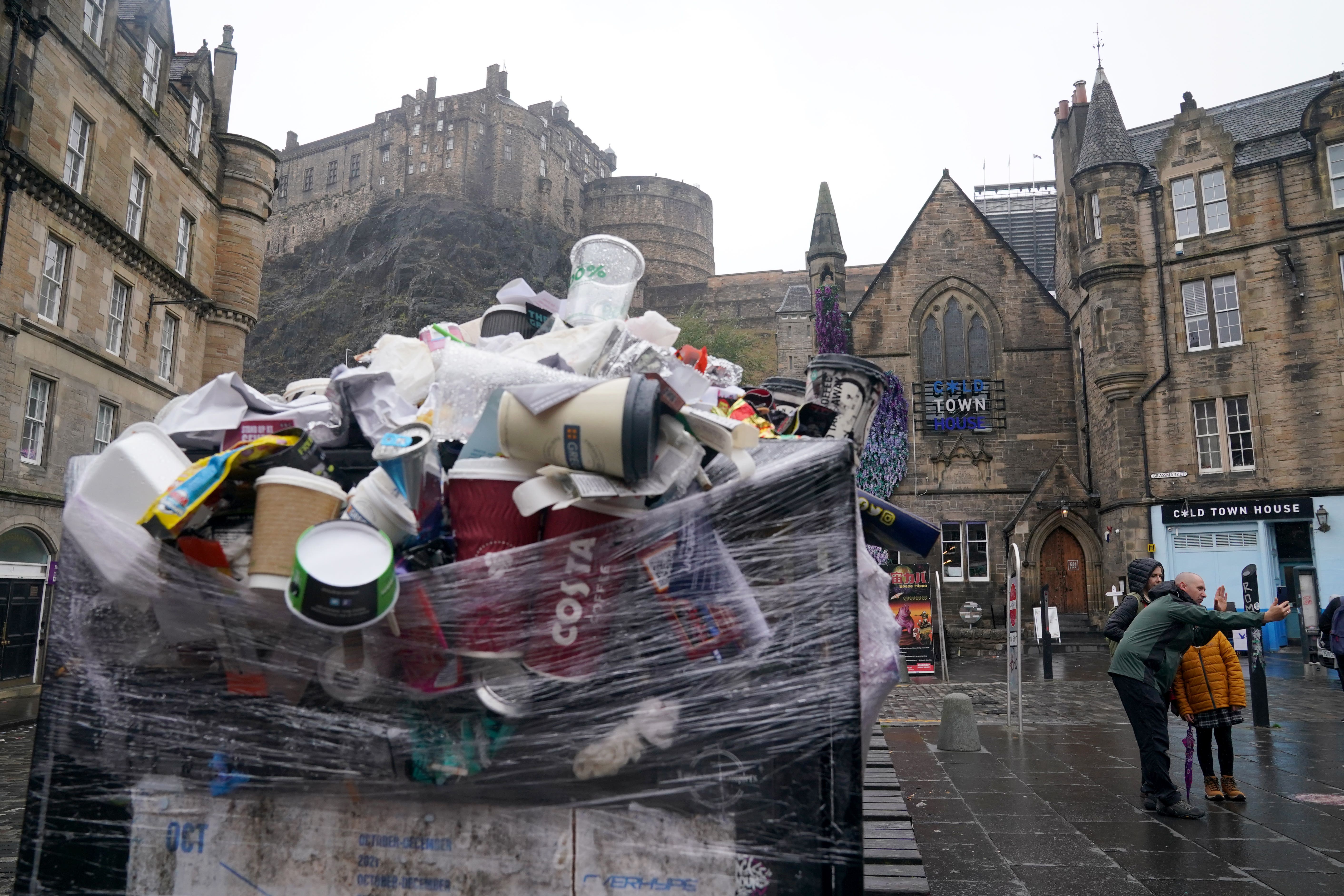 Planned bin collection strikes have been suspended (Andrew Milligan/PA)