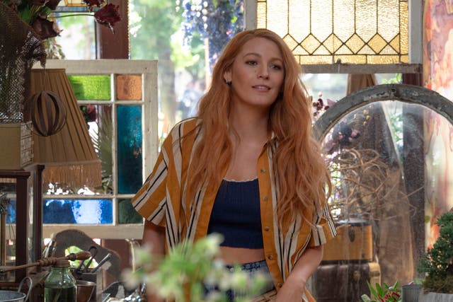 <p>Buy buy baby: Blake Lively in the tonally confusing melodrama ‘It Ends with Us'</p>