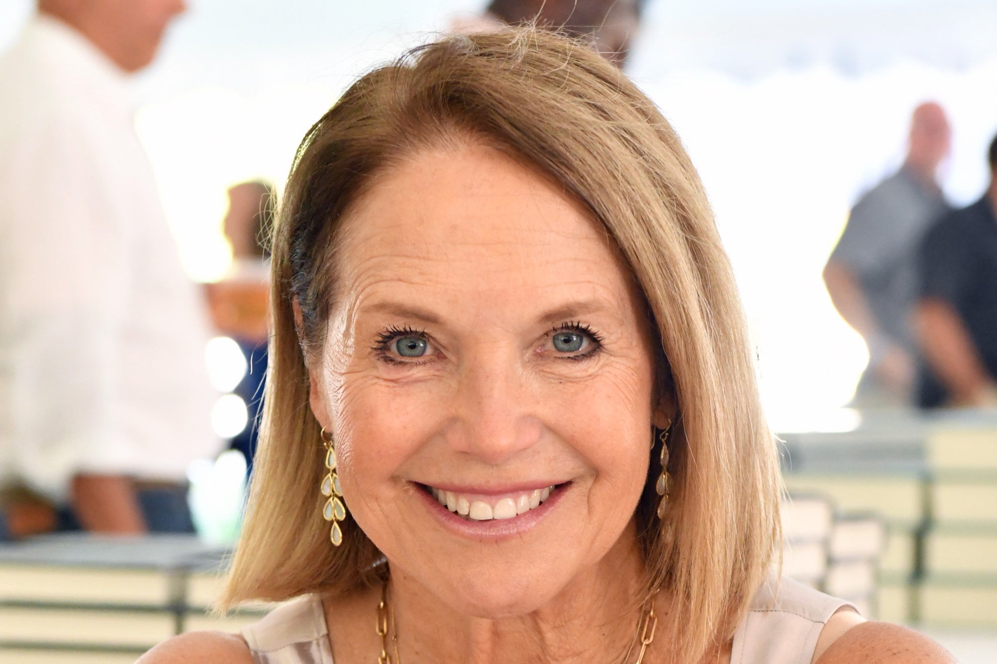 Katie Couric in East Hampton in 2022