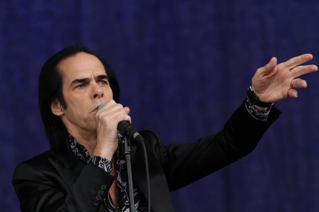 <p>Nick Cave from the band Nick Cave & The Bad Seeds (Yui Mok/PA)</p>