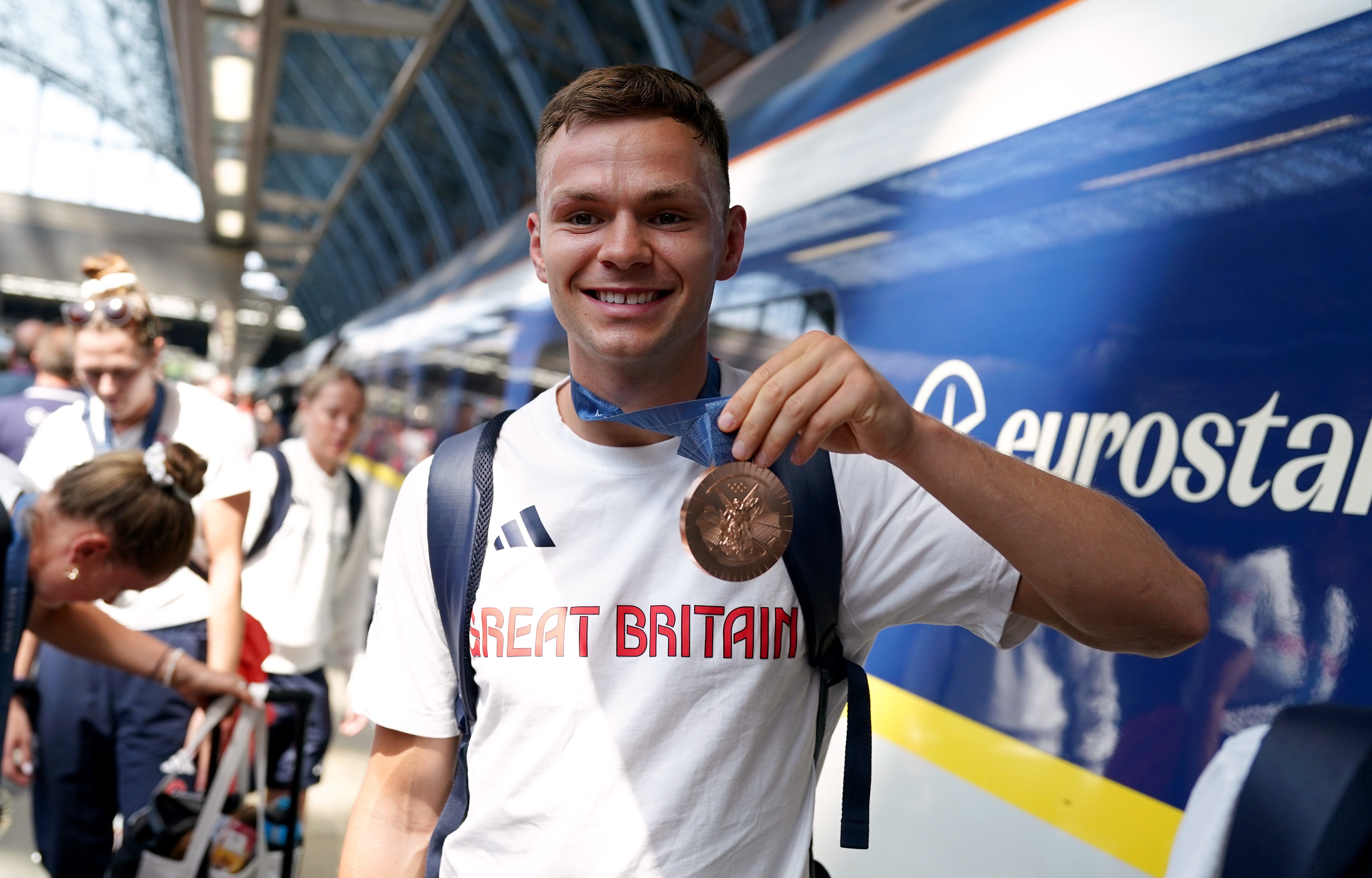 Great Britain’s Lewis Richardson claimed Bronze in Paris