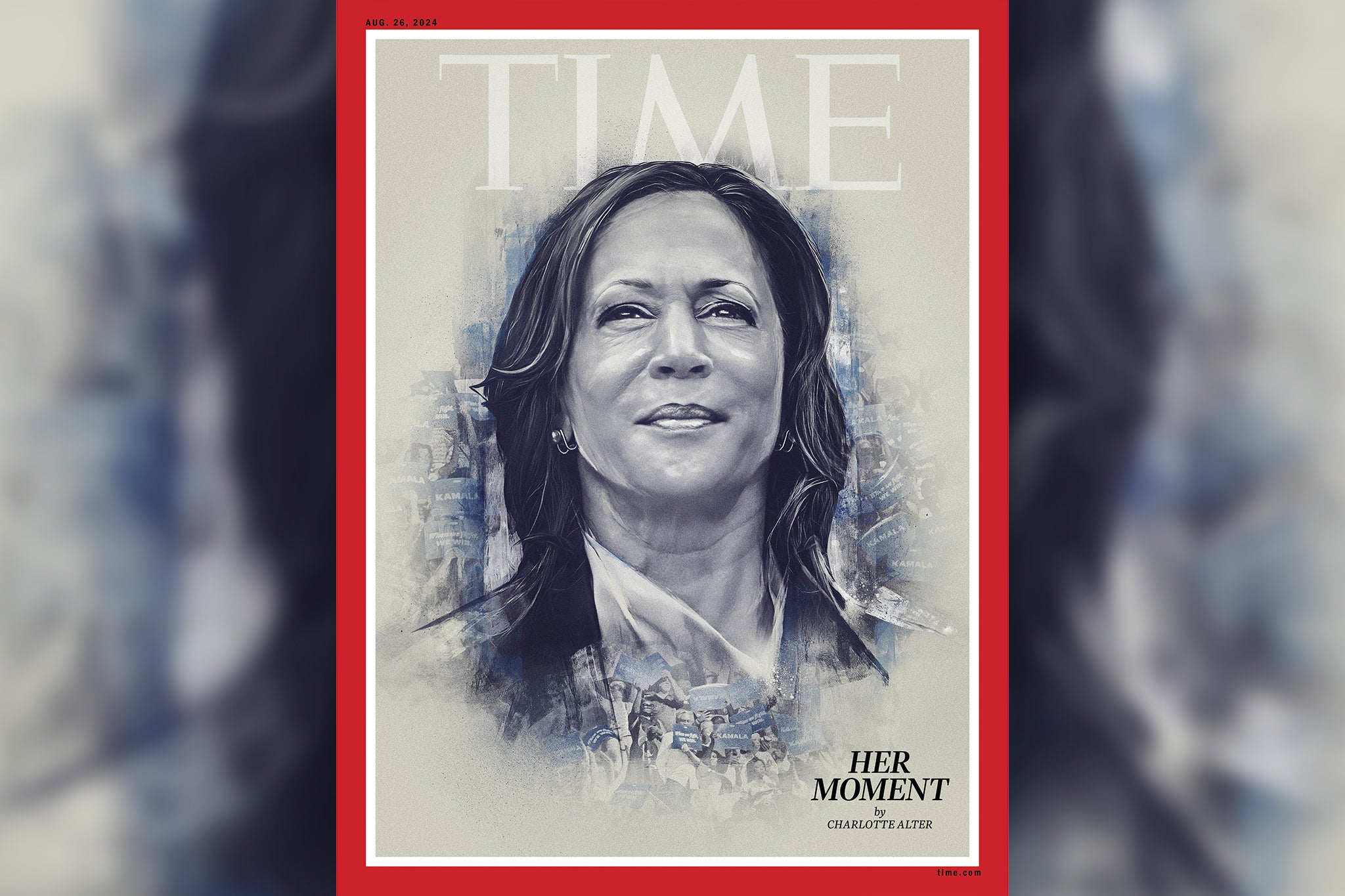 Time magazine unveils new front cover ‘The reintroduction of Kamala