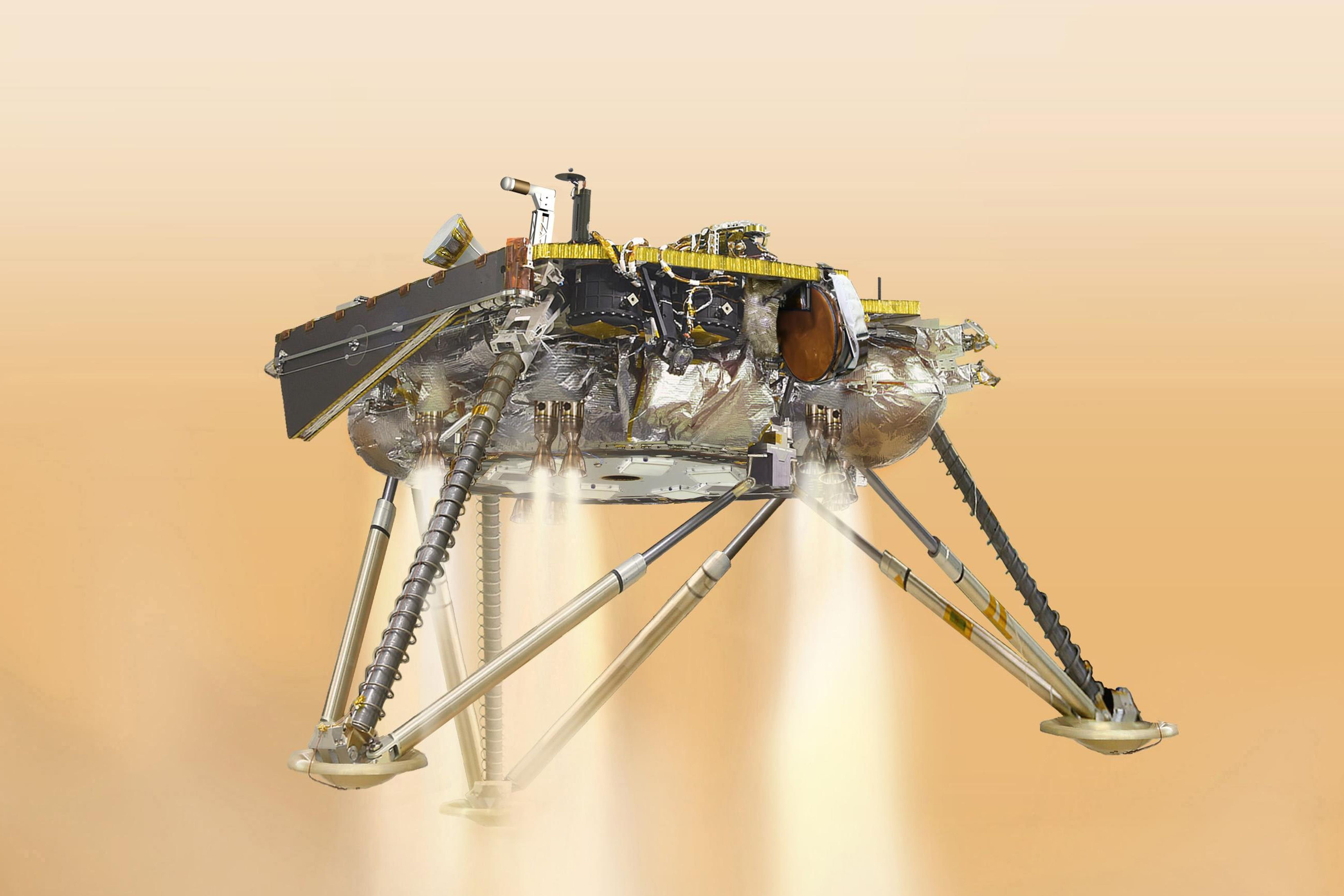 Researchers used data collected by the InSight lander during a four-year mission ending in 2022 (Nasa/JPL-Caltech/PA)