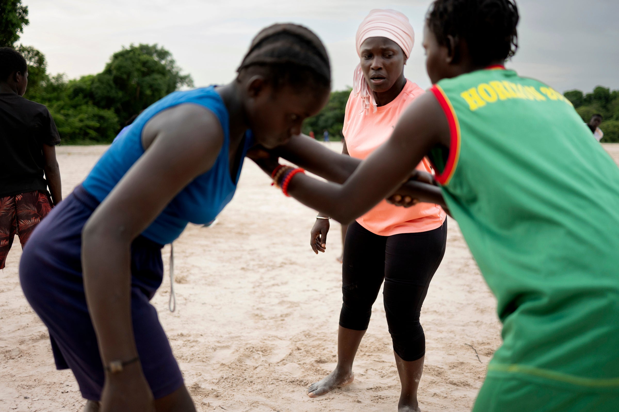 Senegal Female Wrestlers