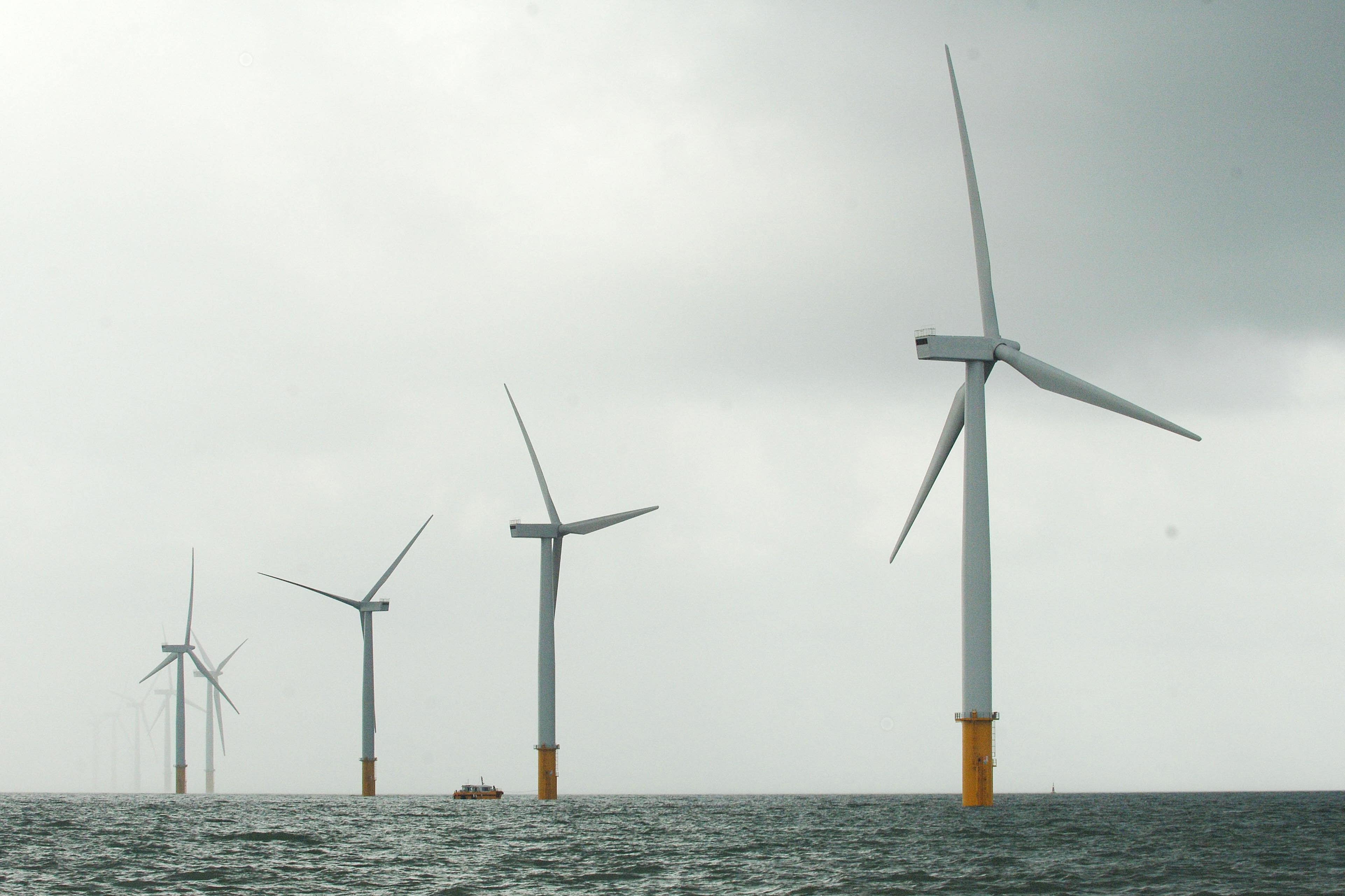 Ofgem said the new ‘superhighway’ electricity cable will carry enough renewable energy to power two million homes (Anna Gowthorpe/PA)