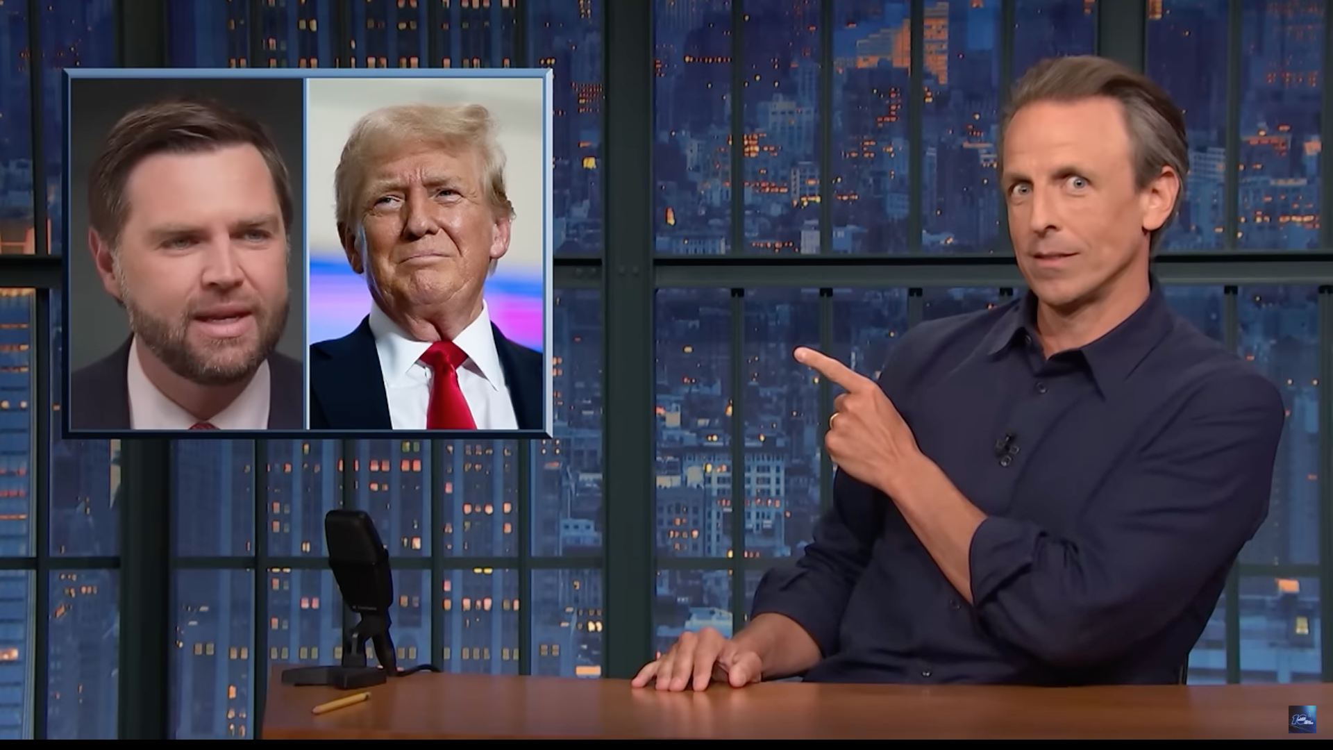 Seth Meyers joked he was calling Republicans ‘weird’ long before Tim Walz