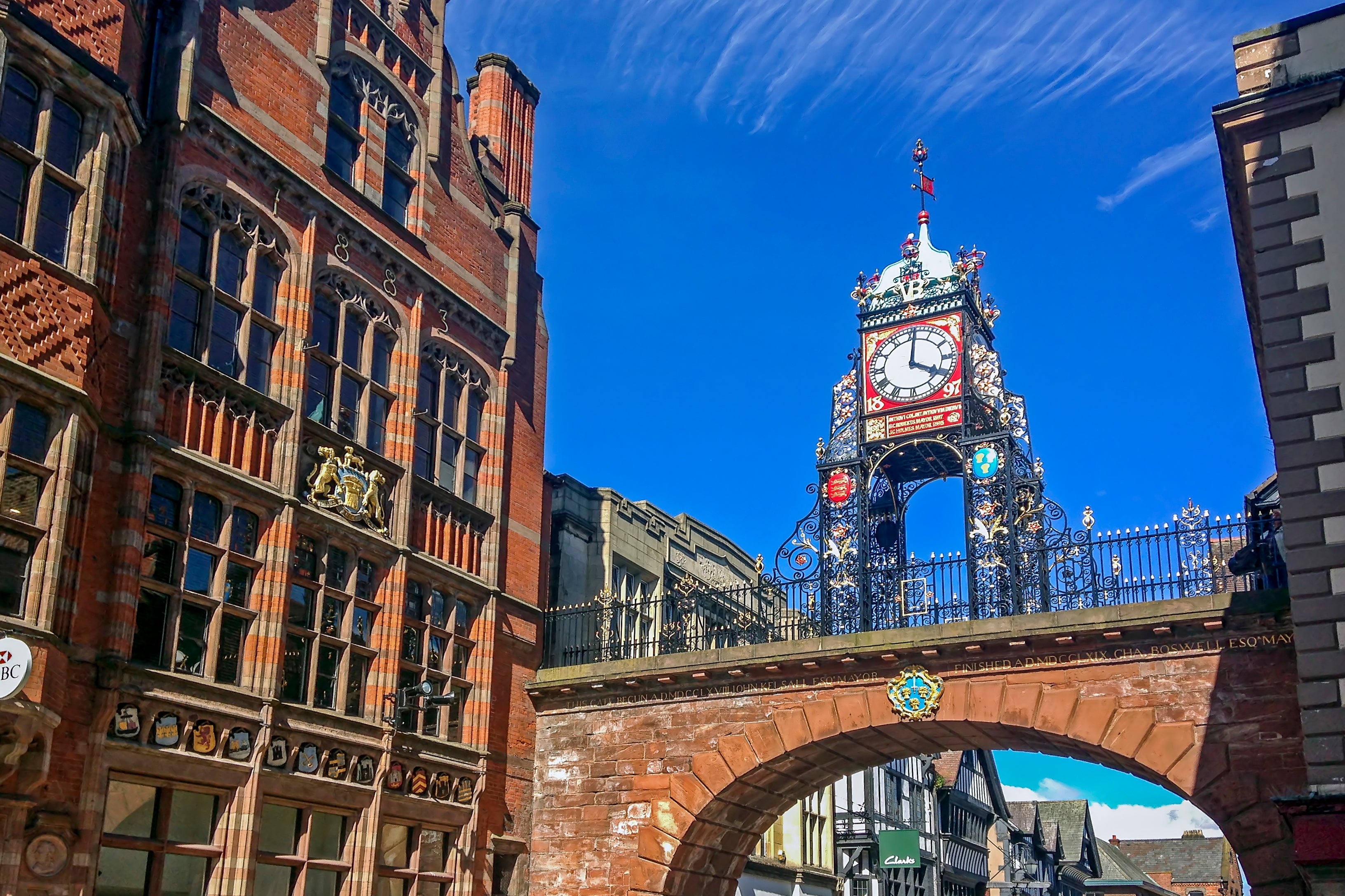 Eastgate is the second most photographed clock in the UK