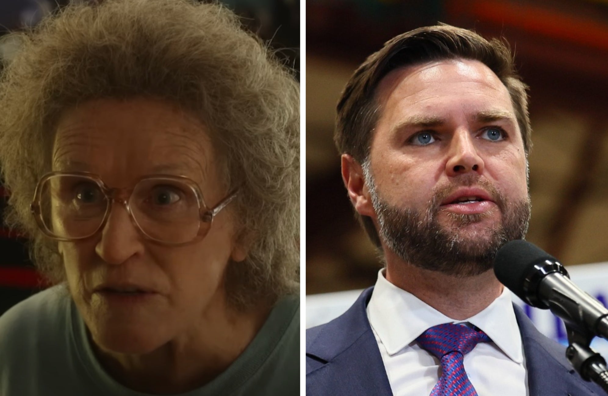 Close stared as Vance’s grandmother in the Netflix film based on the instant bestseller