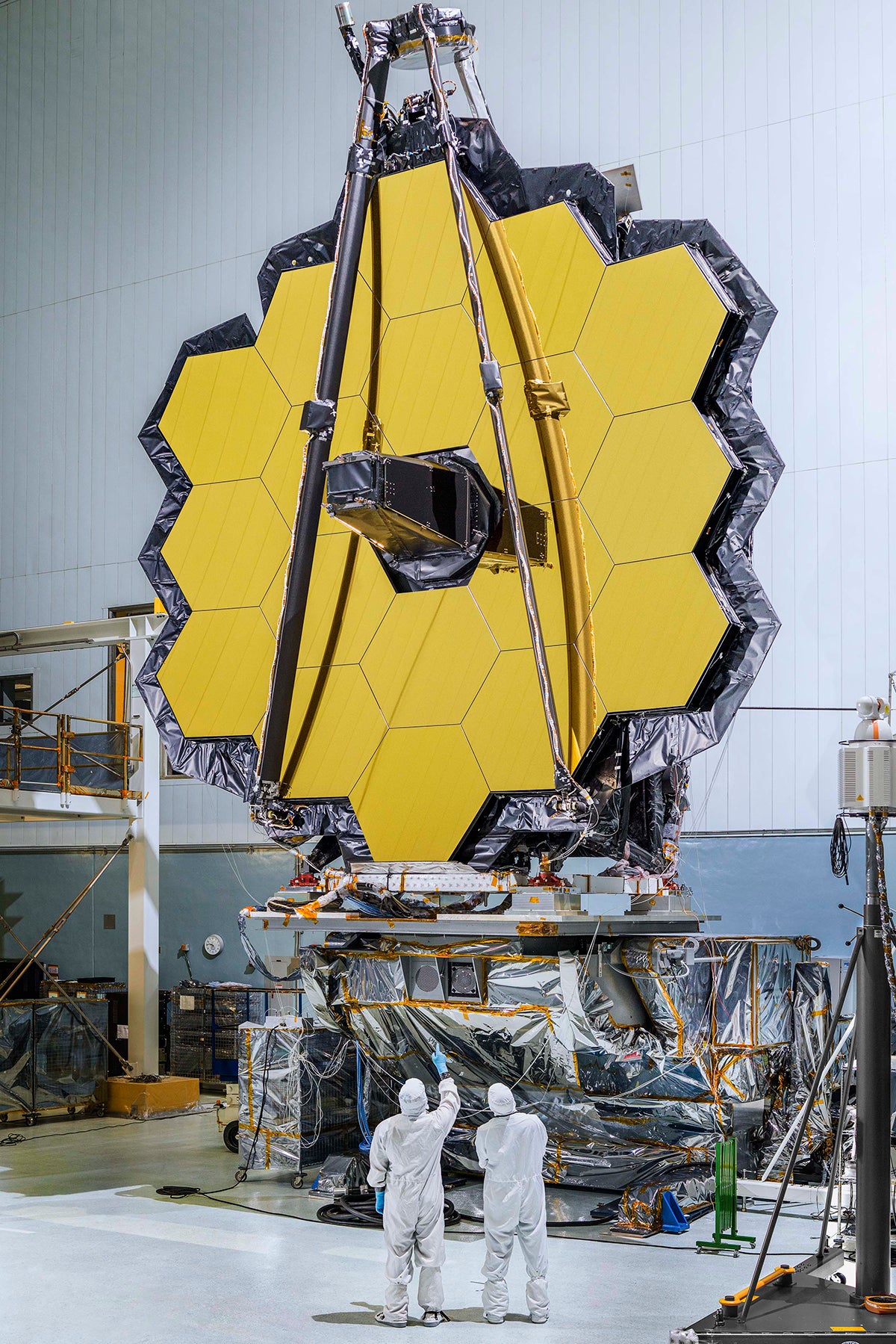 Nasa’s James Webb Space Telescope, pictured in 2016