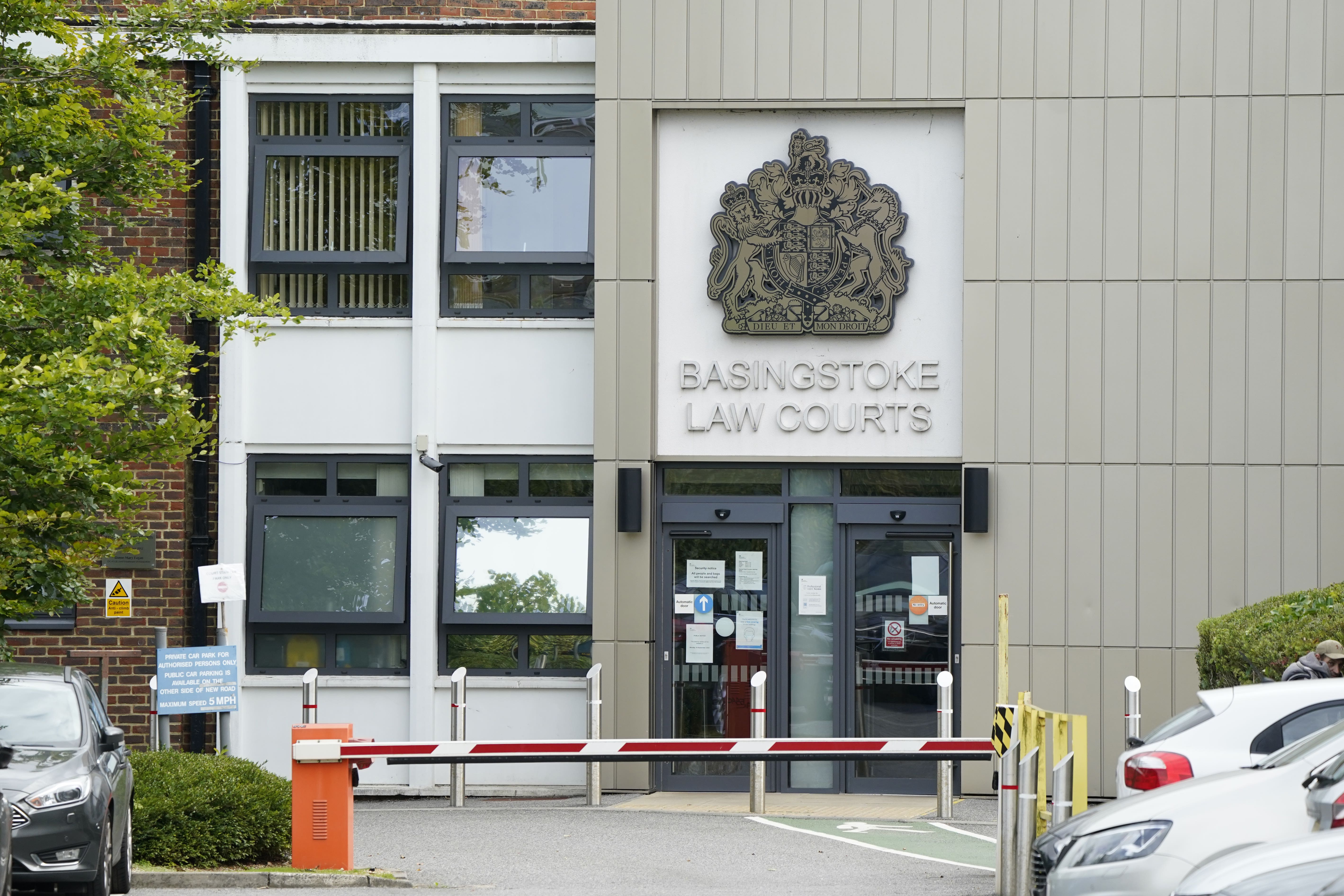 A 13-year-old girl appeared at Basingstoke Magistrates’ Court on Tuesday (PA)