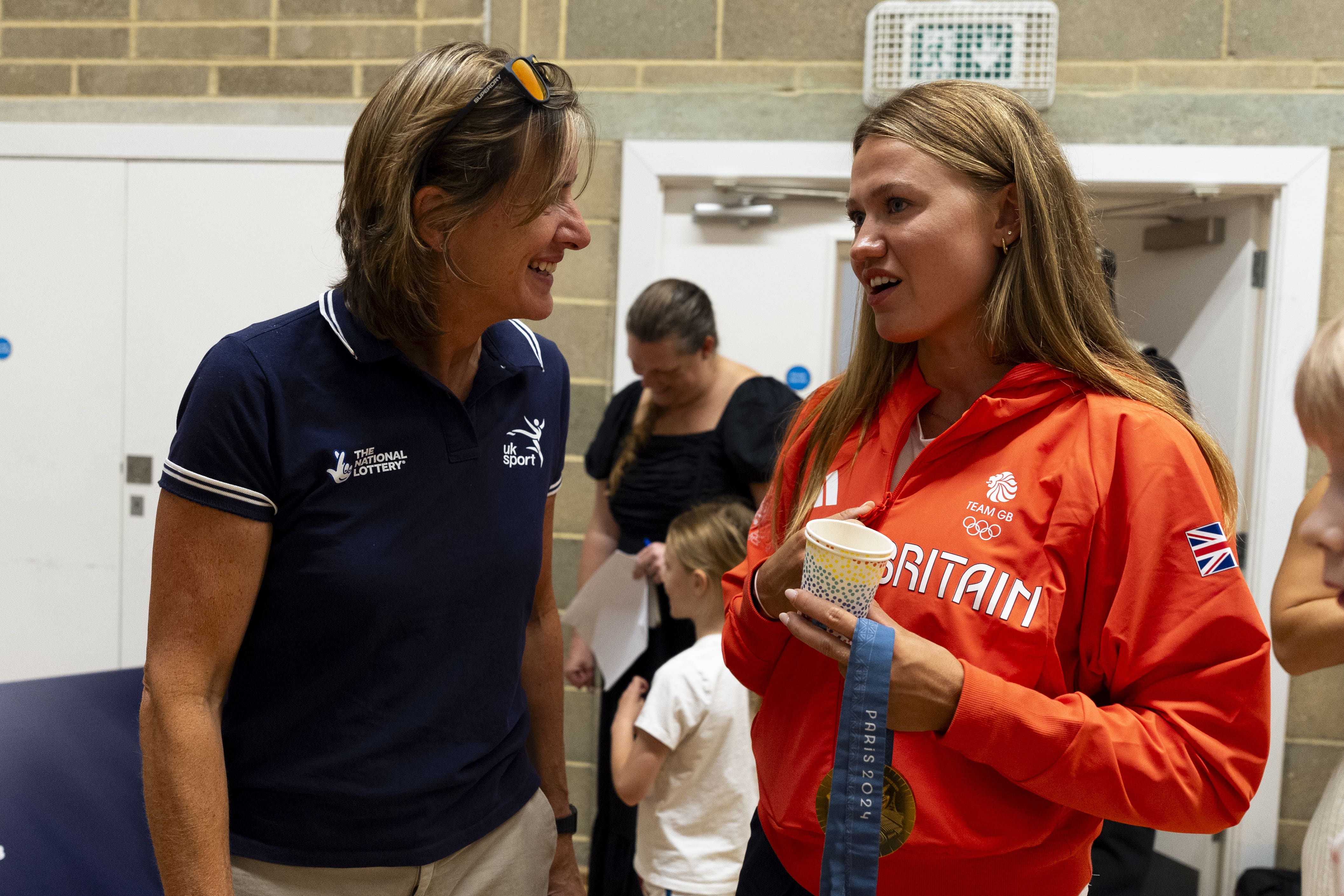 Dame Katherine Grainger attended a National Lottery ‘ChangeMakers’ event in Paddington on Tuesday (Jordan Pettitt/PA)