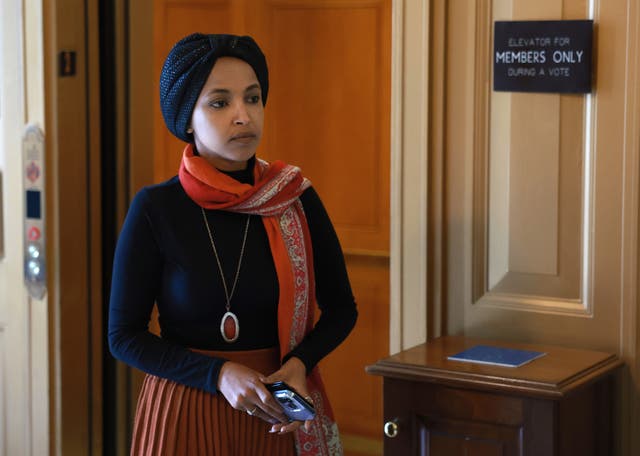 <p>Minnesota Representative Ilhan Omar will face off against a former challenger in her district’s primary race on Tuesday  </p>